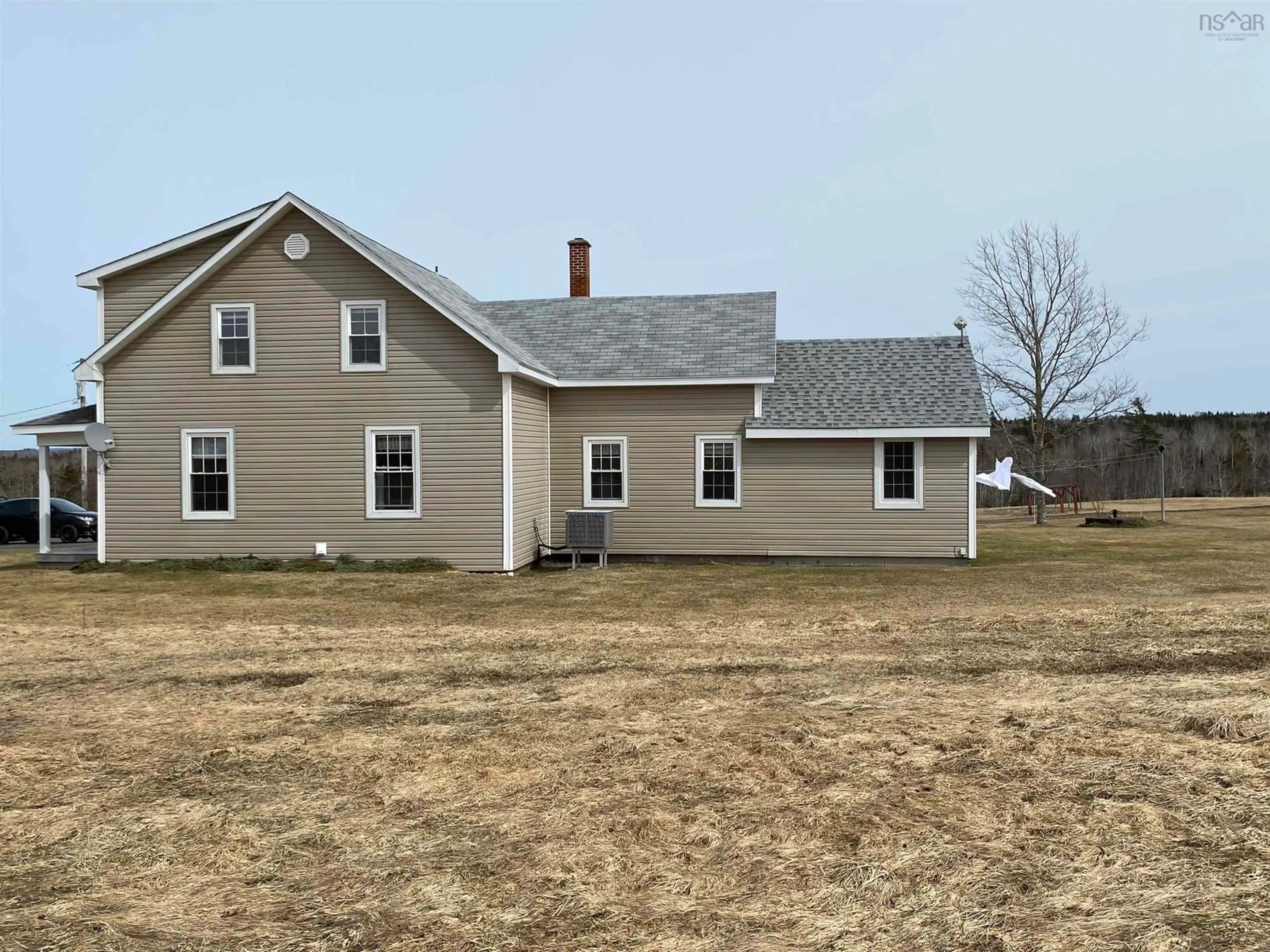 A pic from outside/outdoor area/front of a property/back of a property/a pic from drone, building for 252 Glengarry Rd, Hopewell Nova Scotia B0K 1C0
