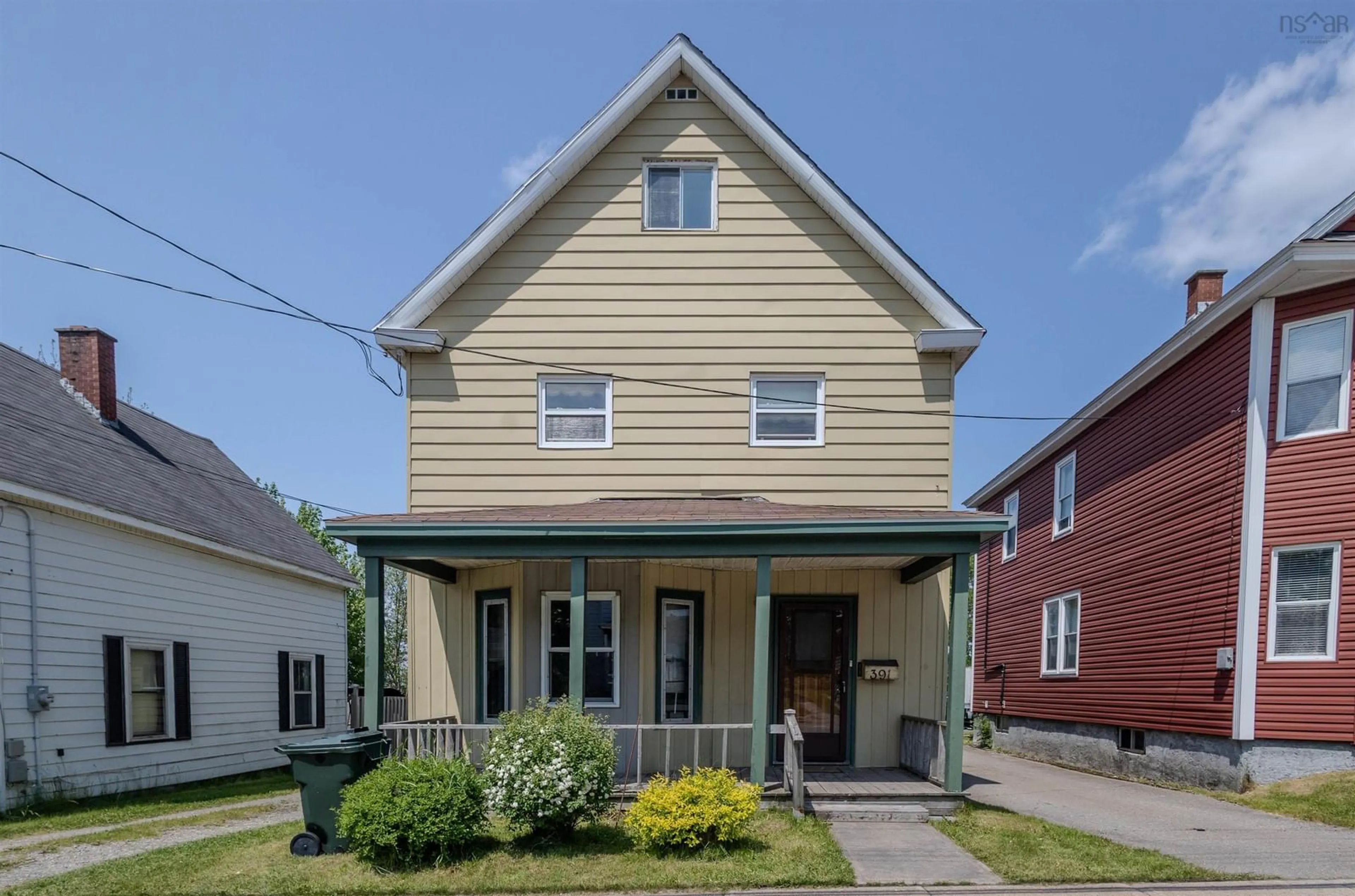 Home with brick exterior material, street for 391 Townsend St, Sydney Nova Scotia B1P 5G3