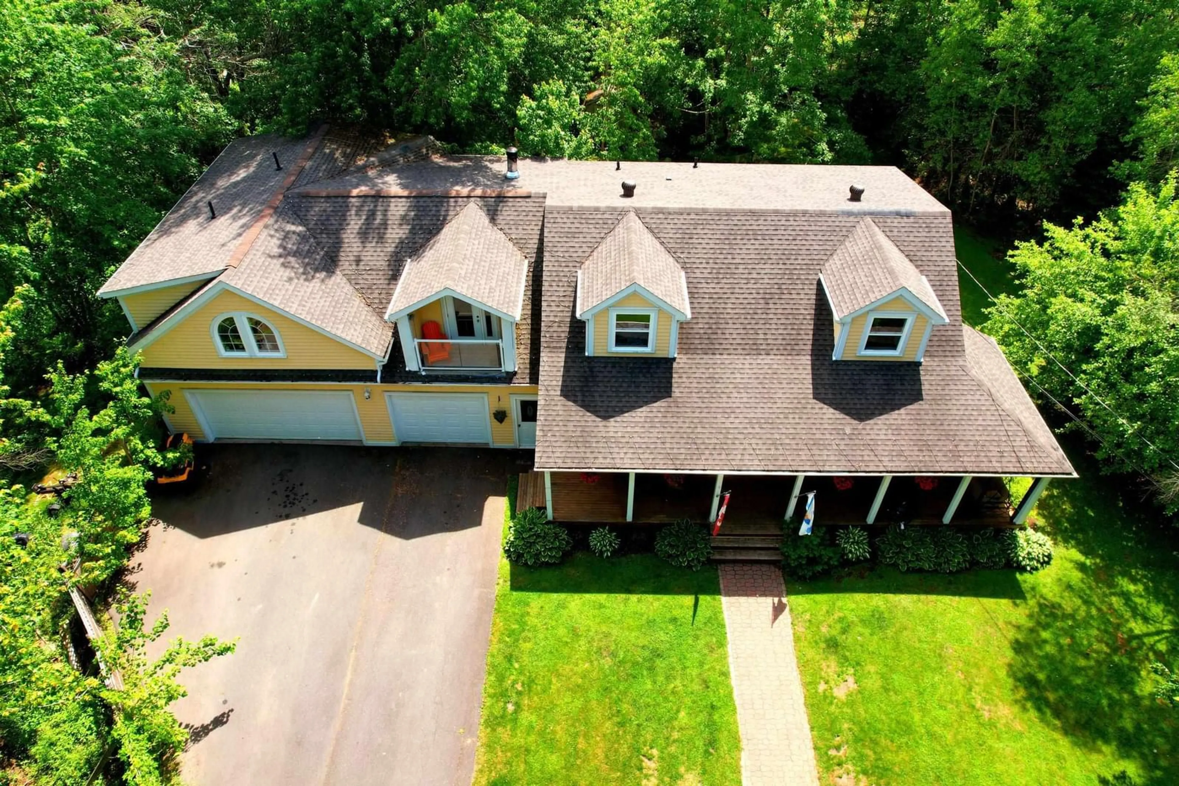 A pic from outside/outdoor area/front of a property/back of a property/a pic from drone, street for 59 Oakland Dr, Lower Onslow Nova Scotia B6L 5J6