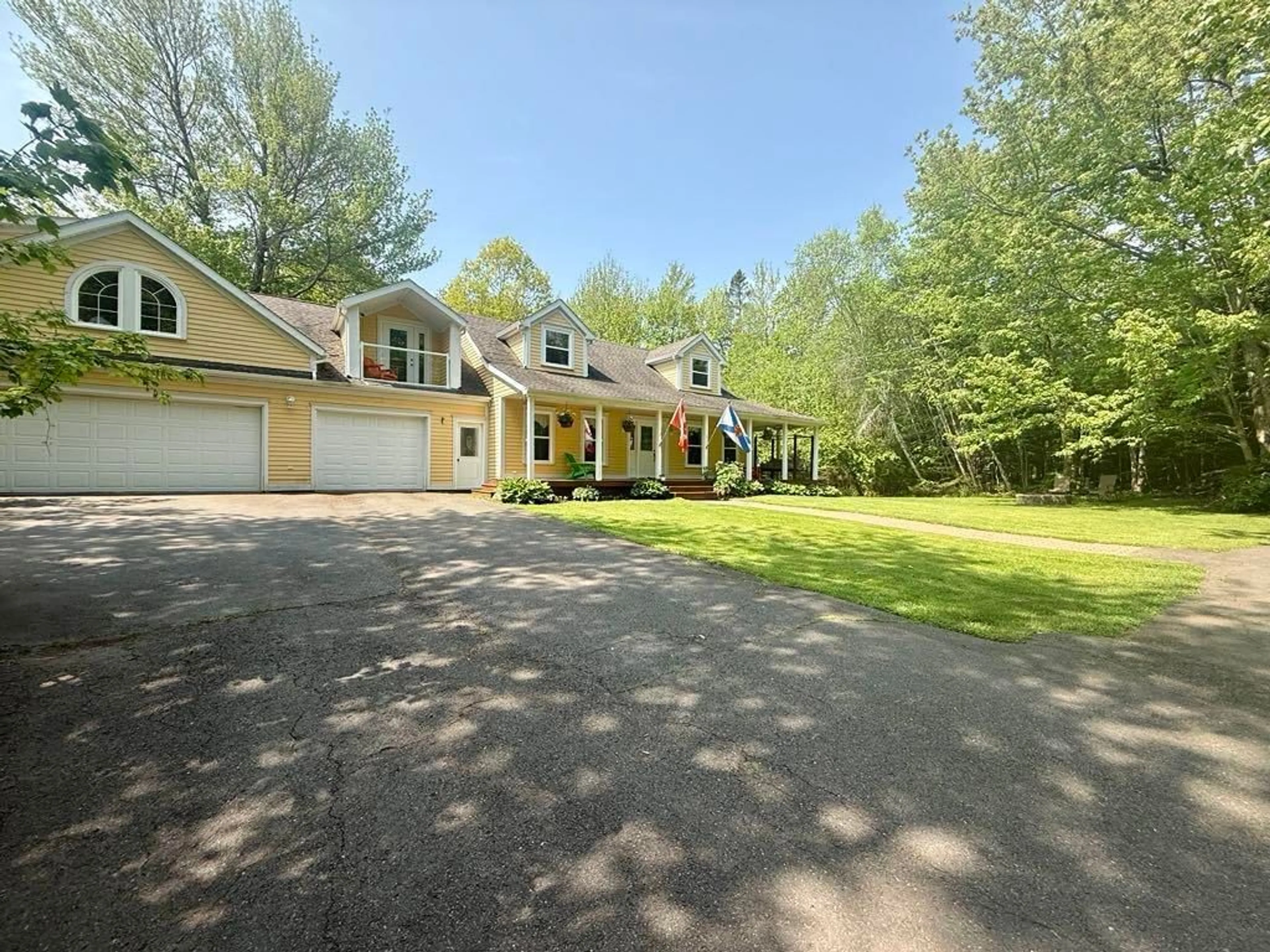 A pic from outside/outdoor area/front of a property/back of a property/a pic from drone, street for 59 Oakland Dr, Lower Onslow Nova Scotia B6L 5J6