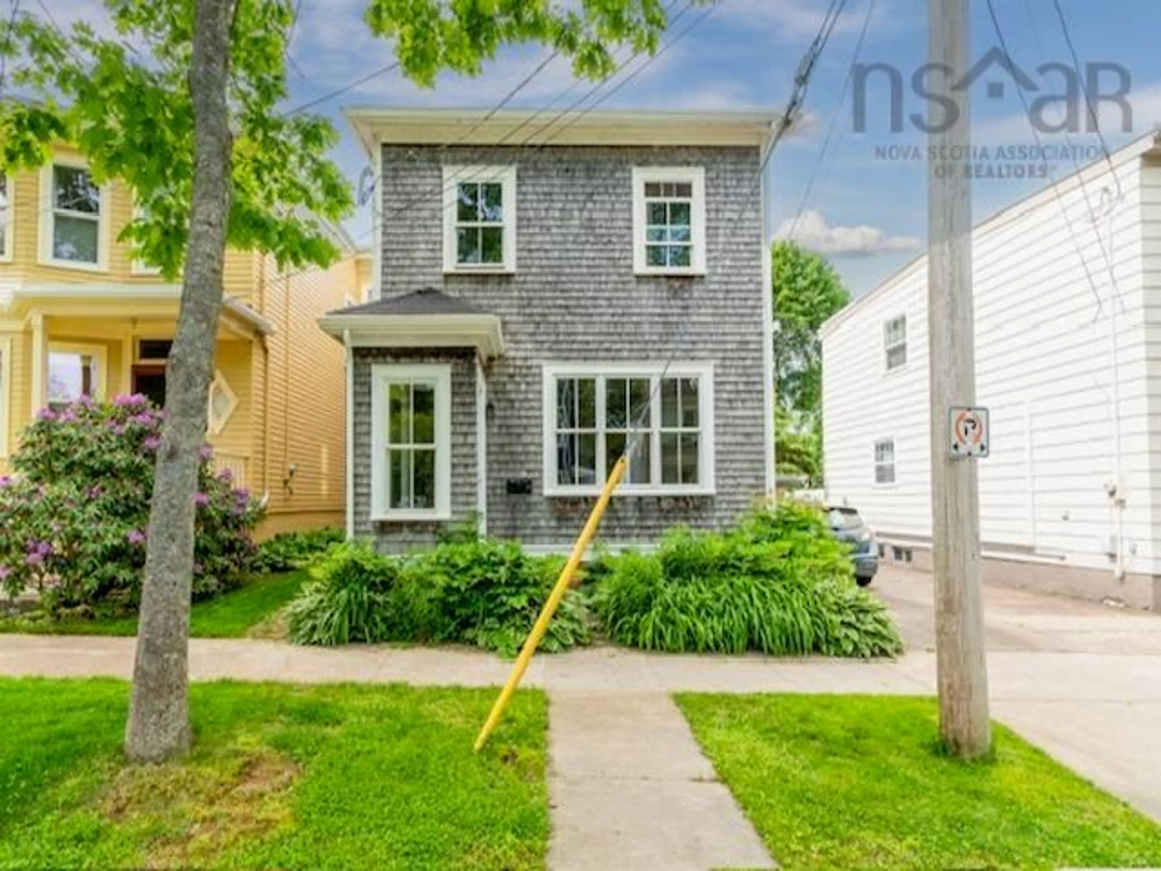 Home with brick exterior material, street for 6139/6141 Linden St, Halifax Nova Scotia B3H 2K7