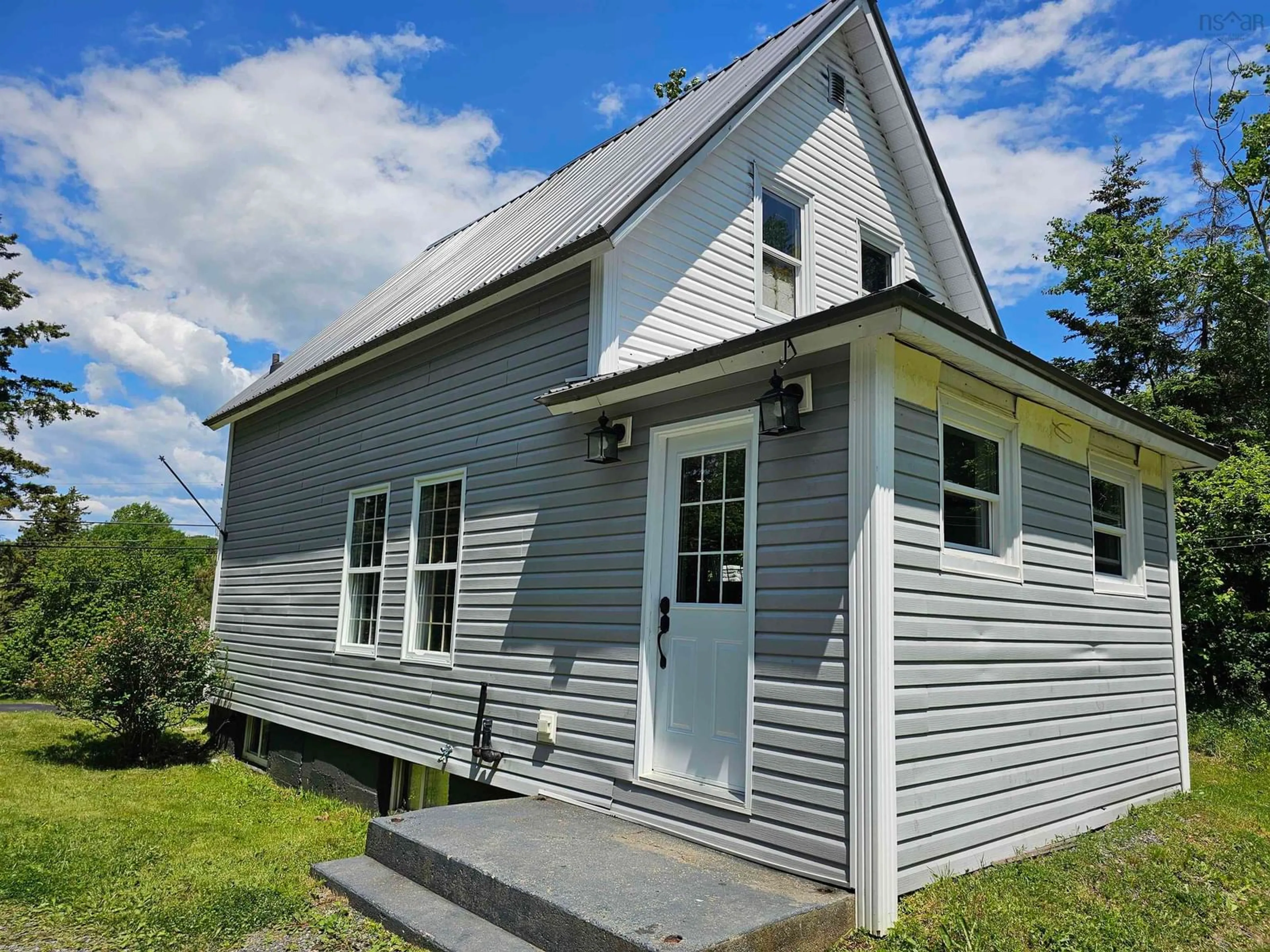 Home with vinyl exterior material, building for 1349 Georges River Rd, Georges River Nova Scotia B1Y 3J7