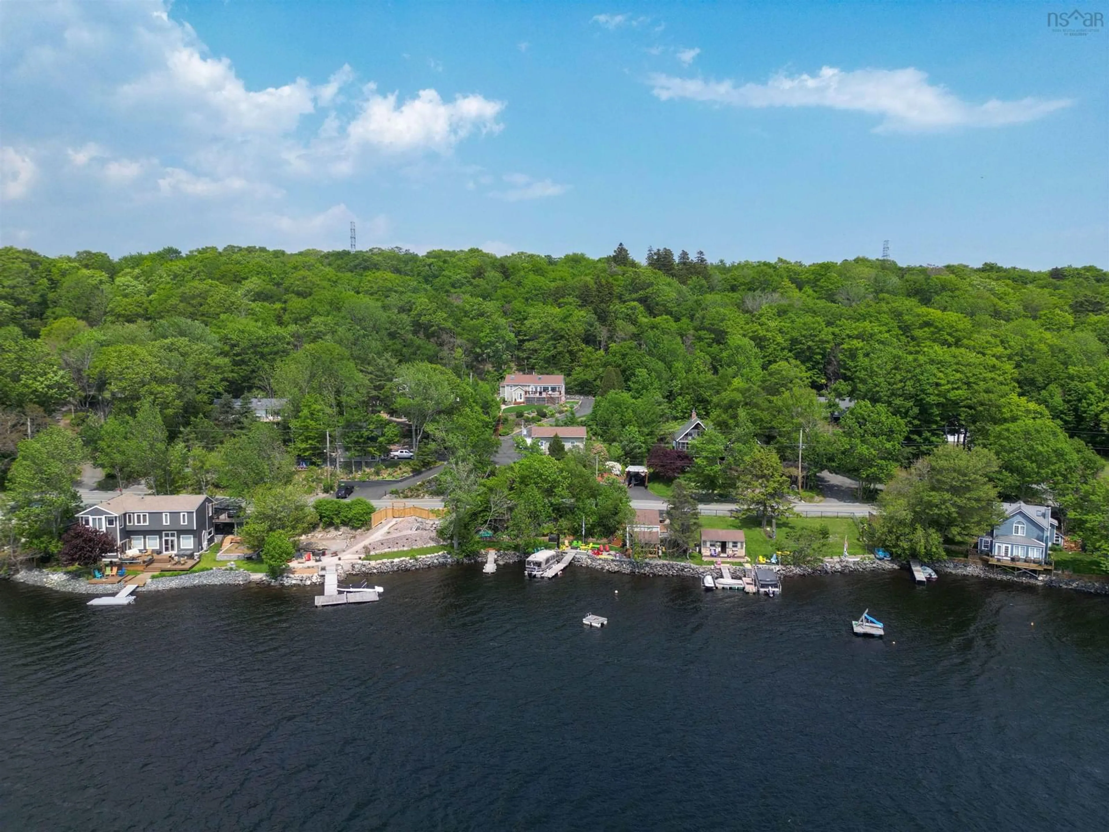 A pic from outside/outdoor area/front of a property/back of a property/a pic from drone, water/lake/river/ocean view for 1900 Waverley Rd, Waverley Nova Scotia B2R 1Y5