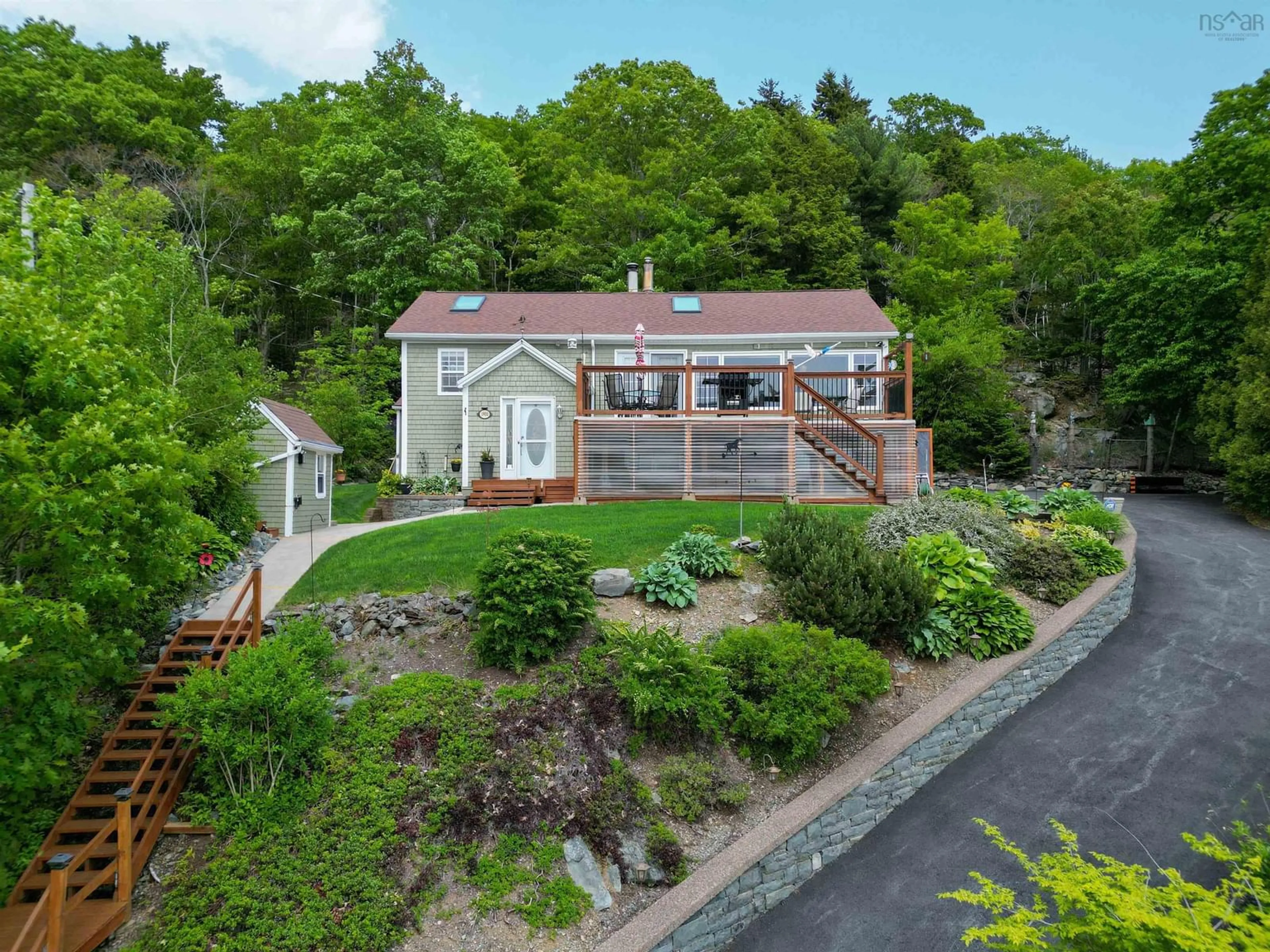 A pic from outside/outdoor area/front of a property/back of a property/a pic from drone, water/lake/river/ocean view for 1900 Waverley Rd, Waverley Nova Scotia B2R 1Y5