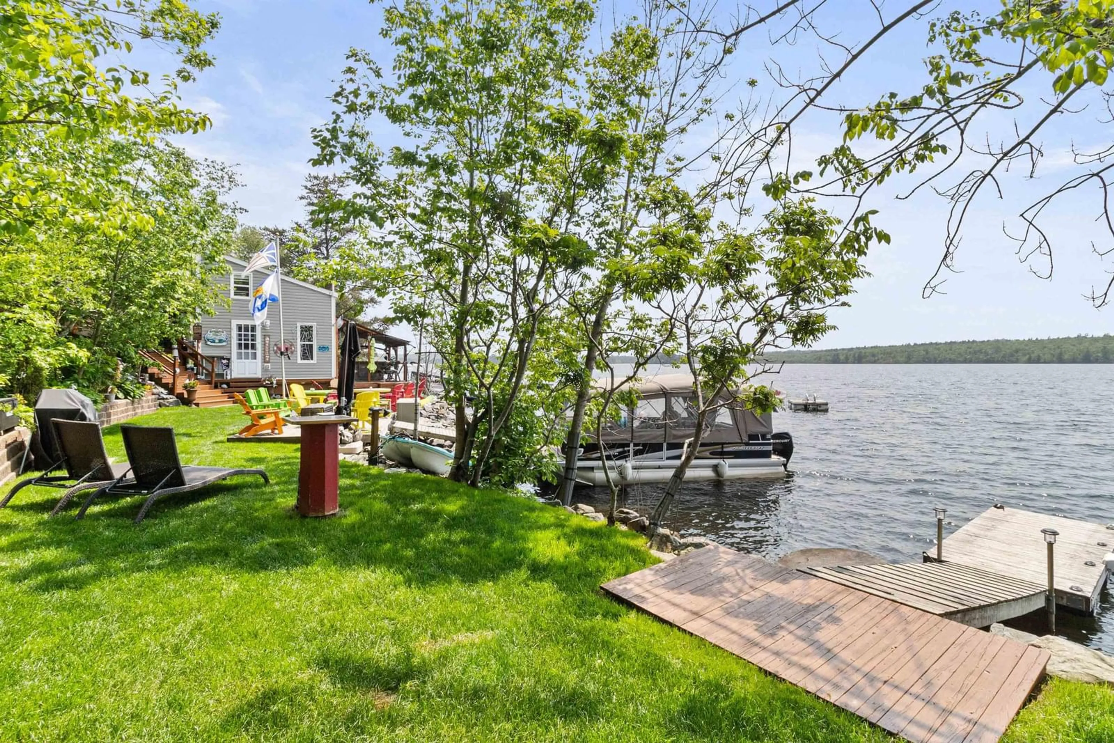 Patio, water/lake/river/ocean view for 1900 Waverley Rd, Waverley Nova Scotia B2R 1Y5