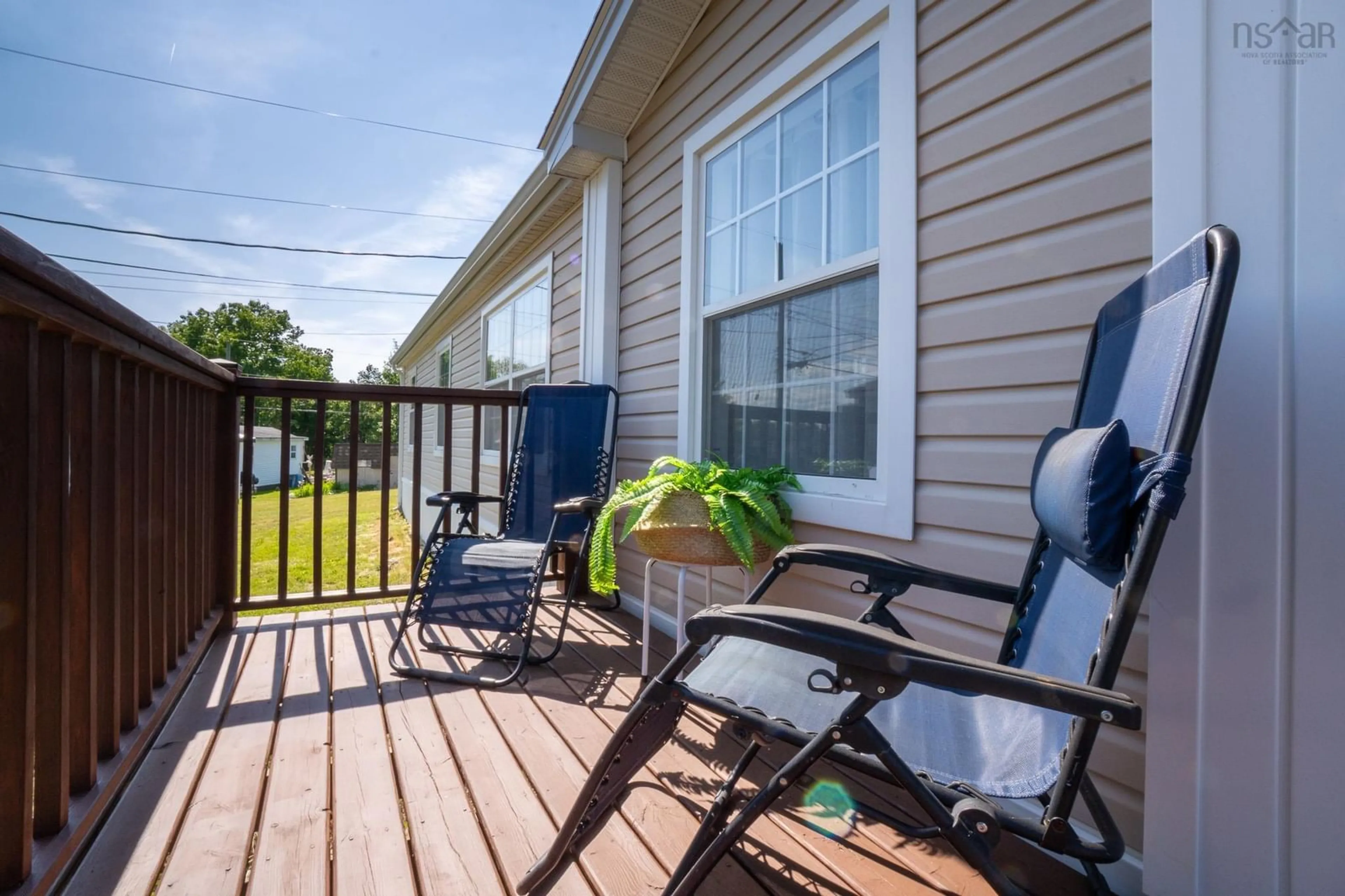 Patio, water/lake/river/ocean view for 55 Brown St, Berwick Nova Scotia B0P 1E0