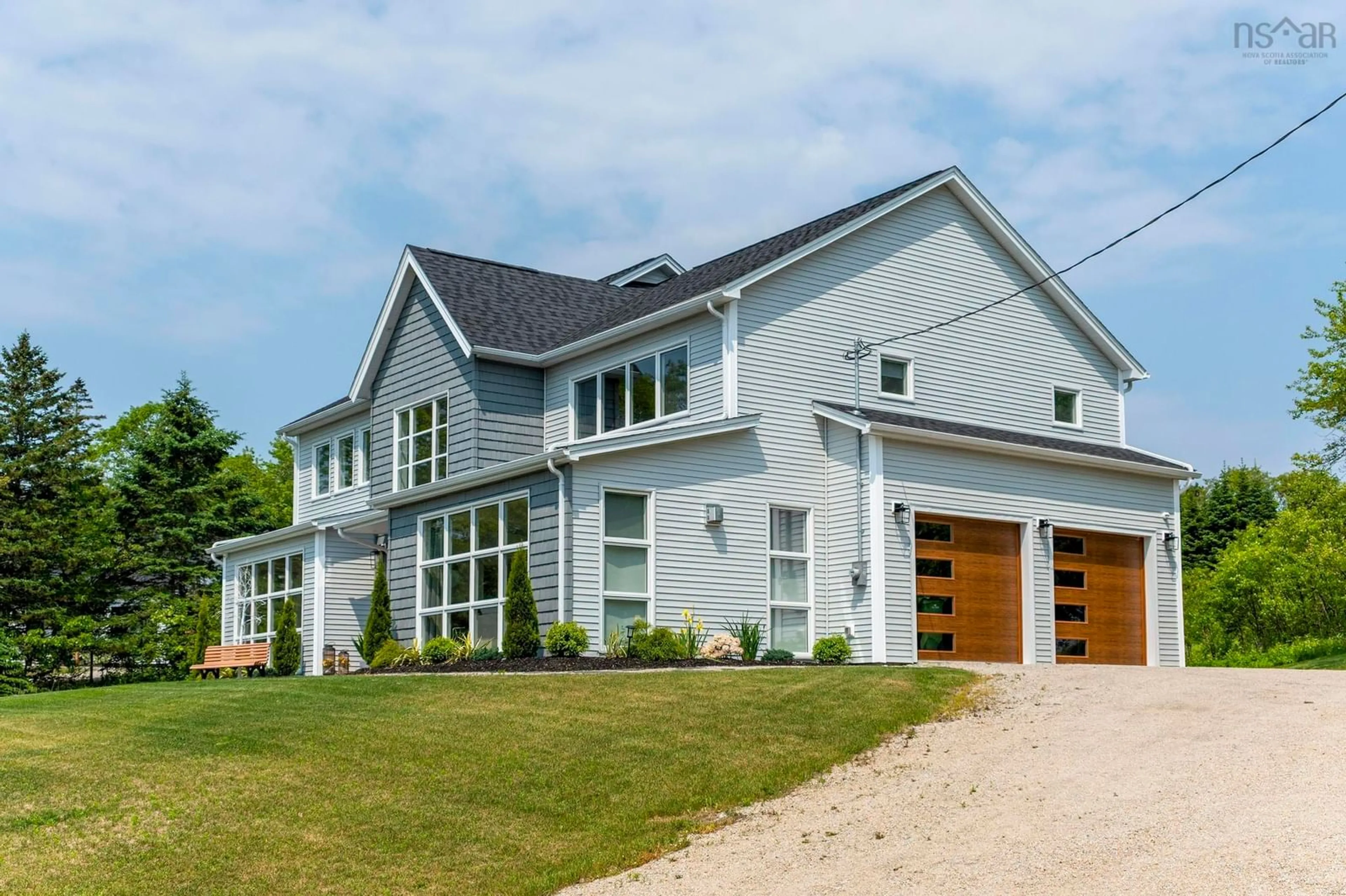 Home with brick exterior material, street for 6 Brightside Lane, Chester Basin Nova Scotia B0J 1K0