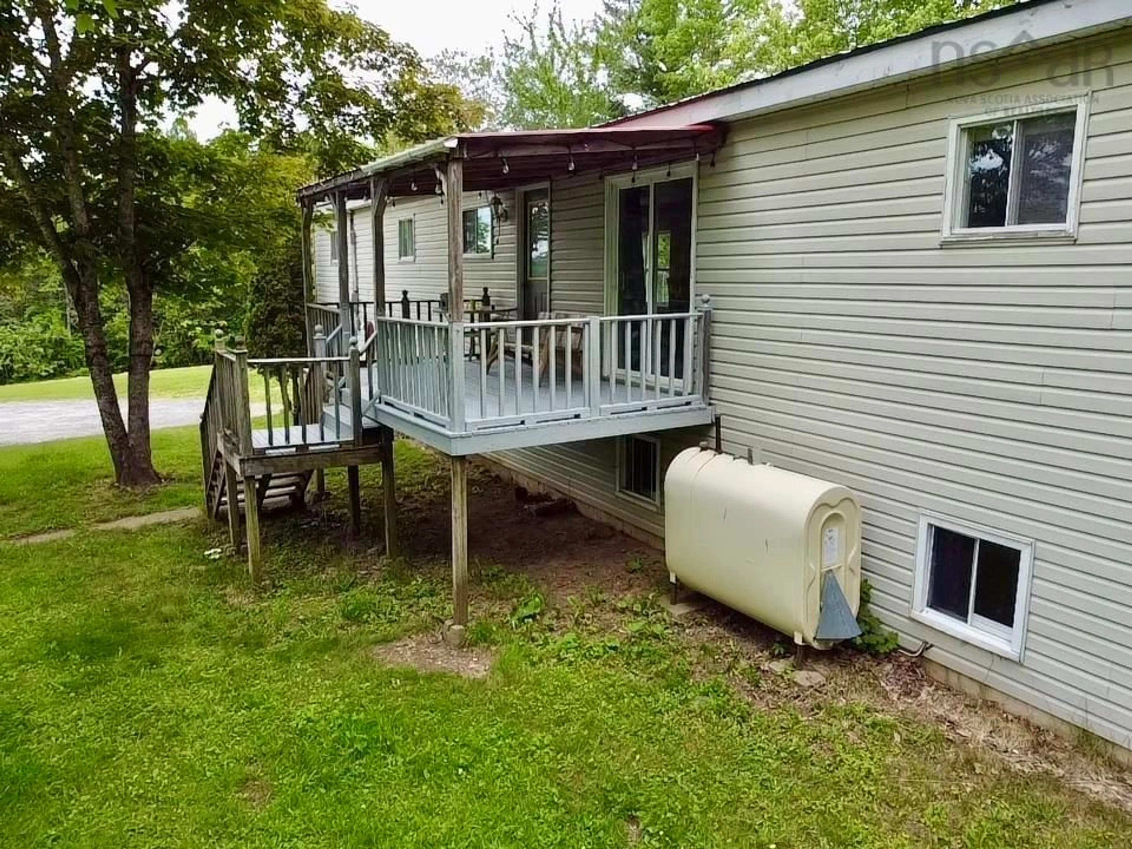 A pic from outside/outdoor area/front of a property/back of a property/a pic from drone, water/lake/river/ocean view for 1855 Bishopville Rd, Bishopville Nova Scotia B0P 1P0