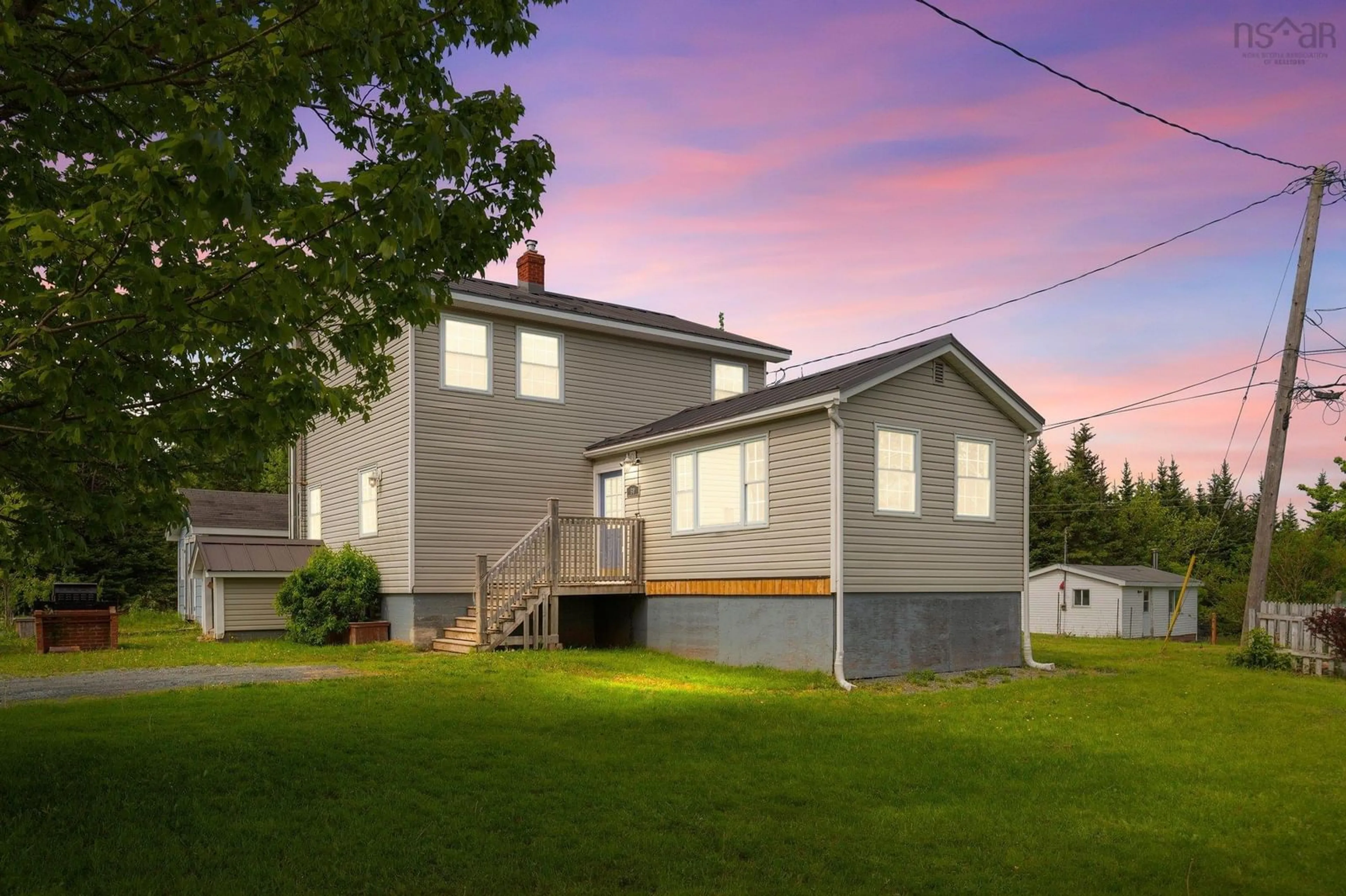 Home with vinyl exterior material, building for 60 Petit Lac Rd, West Chezzetcook Nova Scotia B0J 2L0