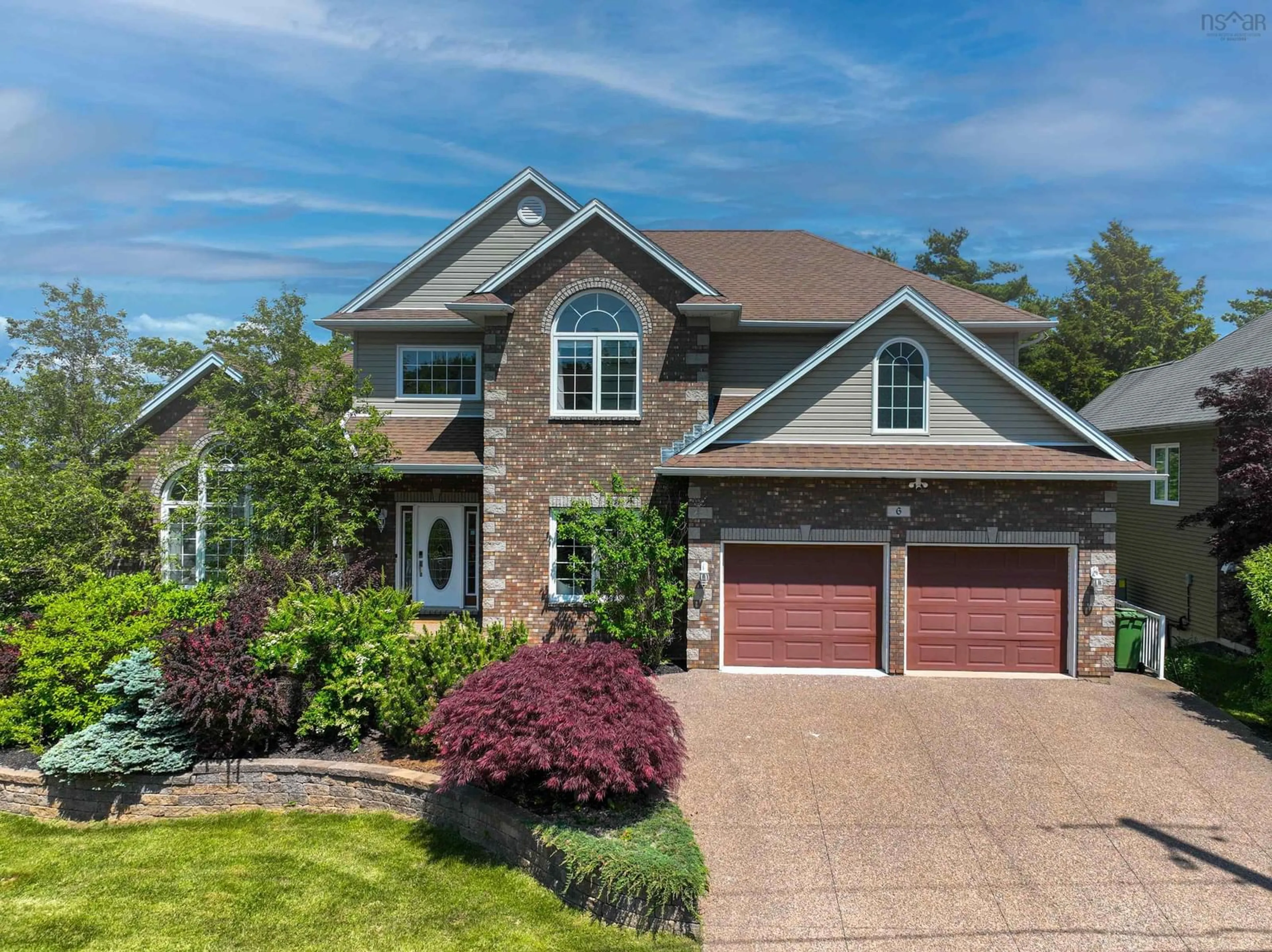 Home with brick exterior material, street for 6 Worthington Pl, Bedford Nova Scotia B4A 0C5