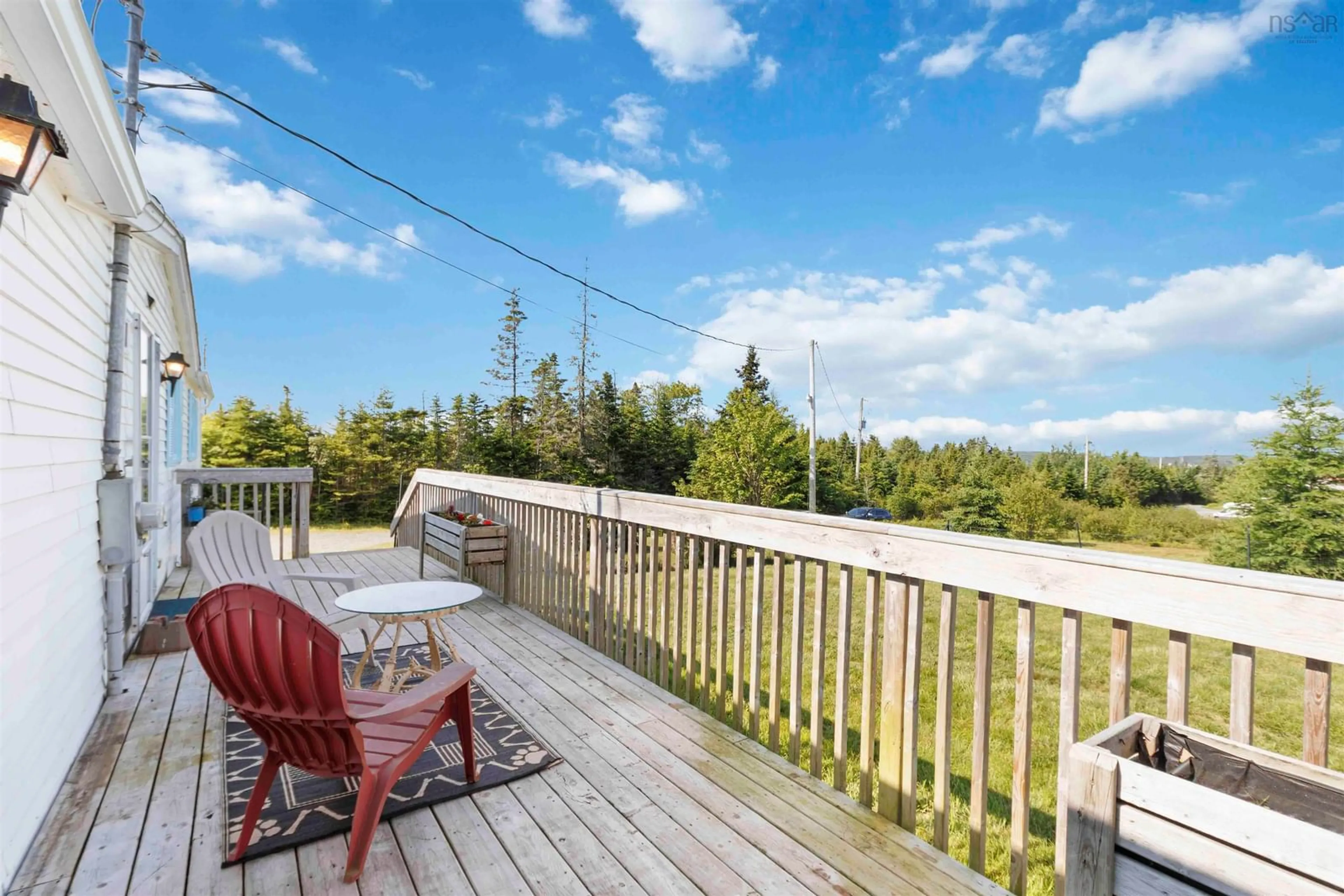 Patio, water/lake/river/ocean view for 104 Mines Rd, East Chezzetcook Nova Scotia B0N 1P0