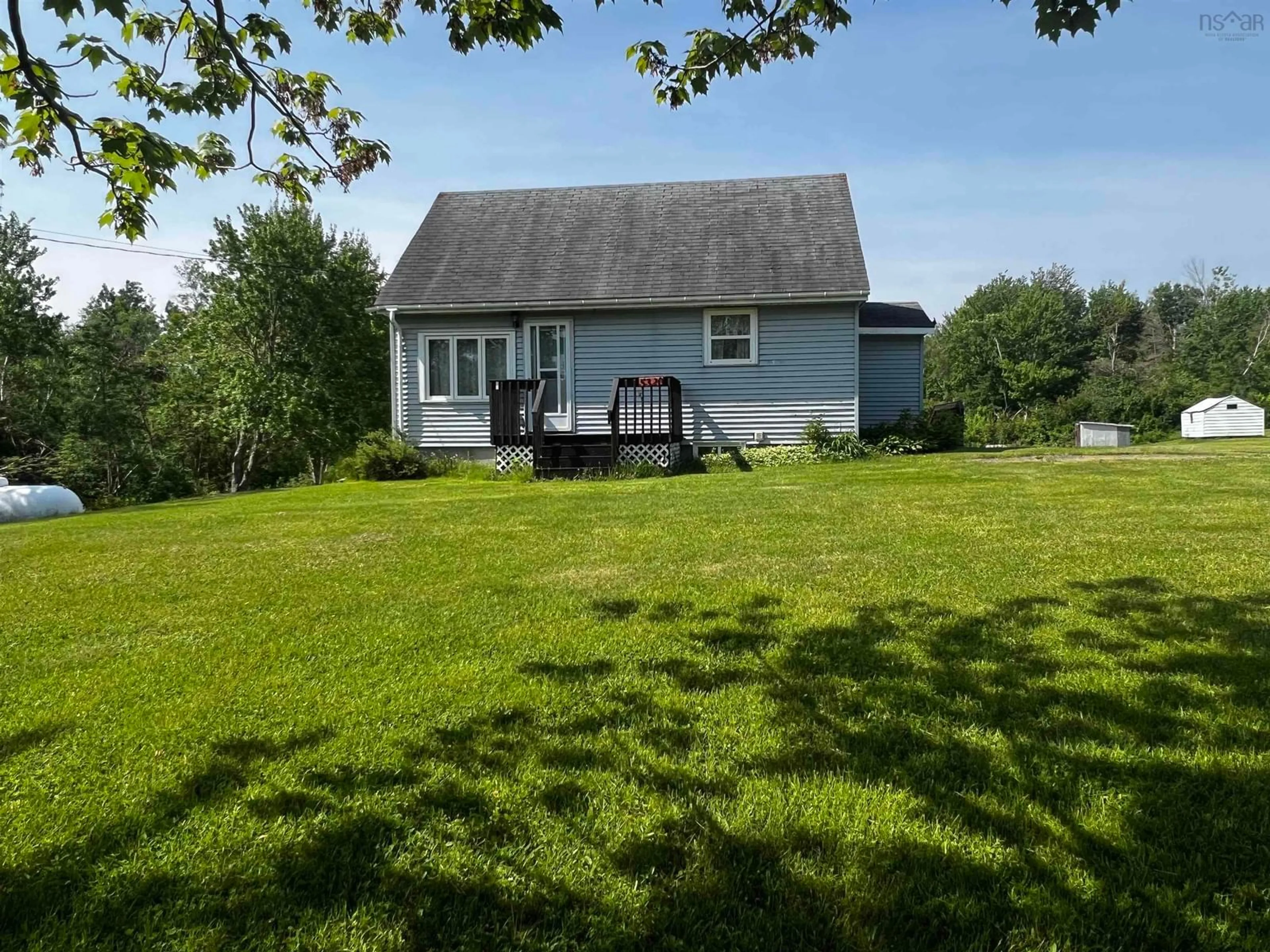 A pic from outside/outdoor area/front of a property/back of a property/a pic from drone, unknown for 5320 Highway 6, Caribou River Nova Scotia B0K 1R0