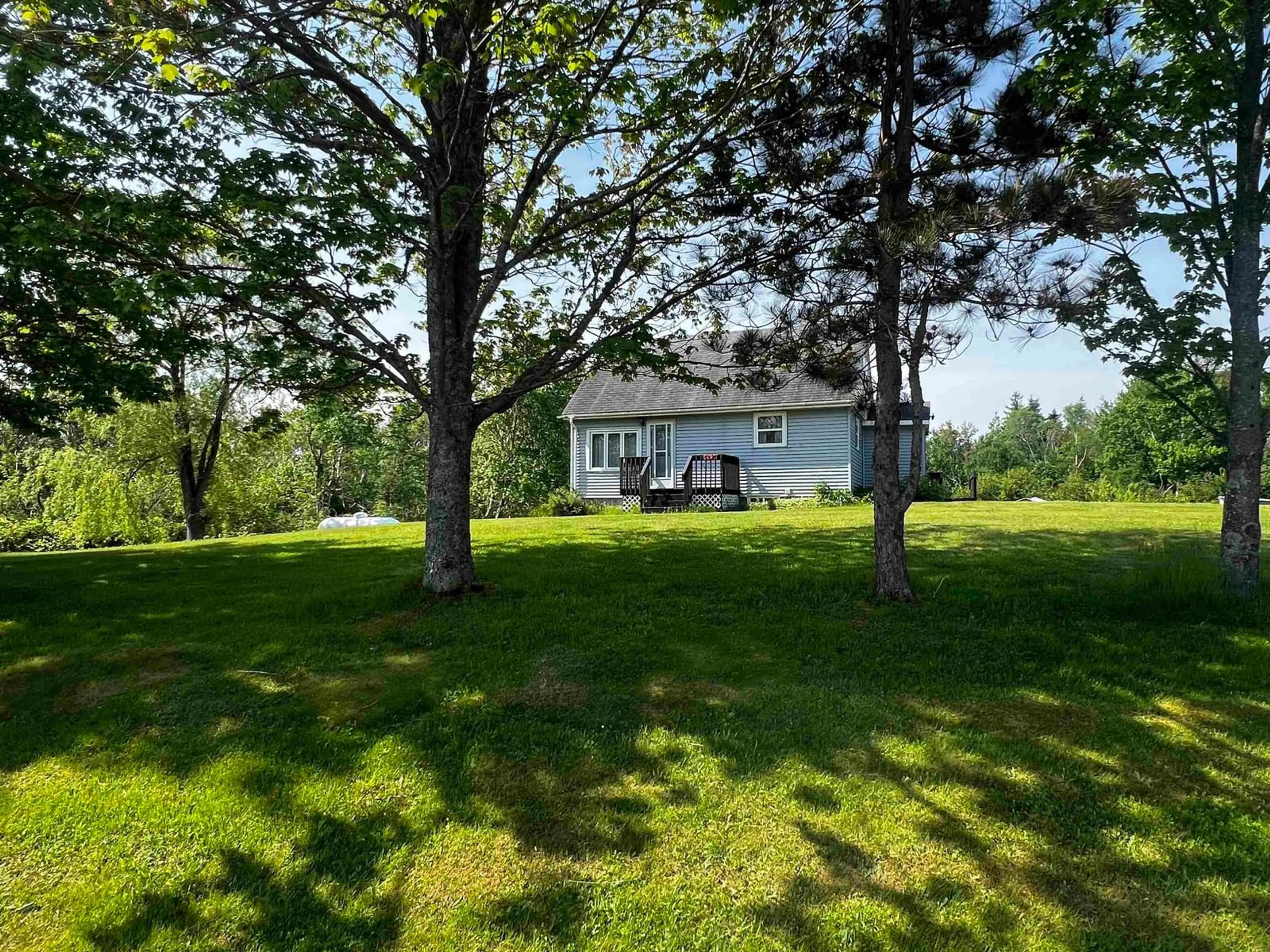 A pic from outside/outdoor area/front of a property/back of a property/a pic from drone, water/lake/river/ocean view for 5320 Highway 6, Caribou River Nova Scotia B0K 1R0