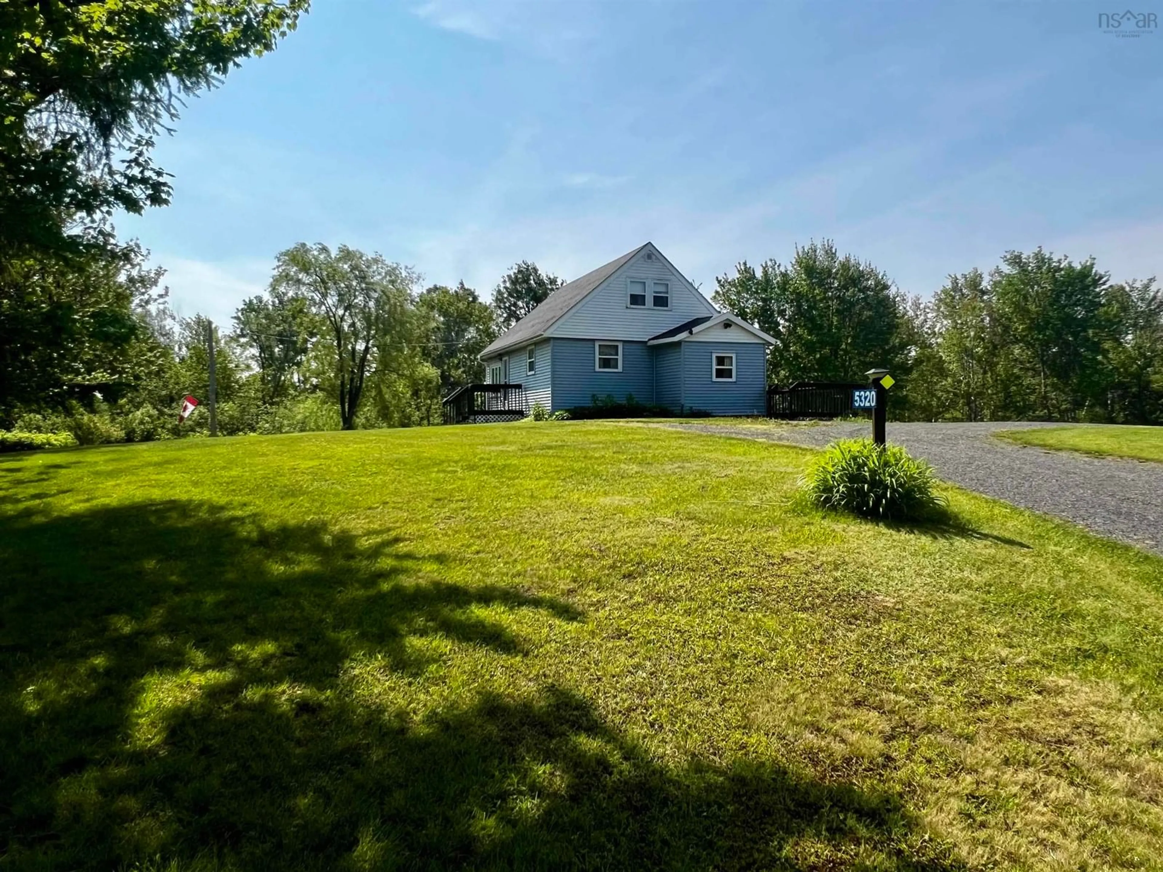 A pic from outside/outdoor area/front of a property/back of a property/a pic from drone, unknown for 5320 Highway 6, Caribou River Nova Scotia B0K 1R0