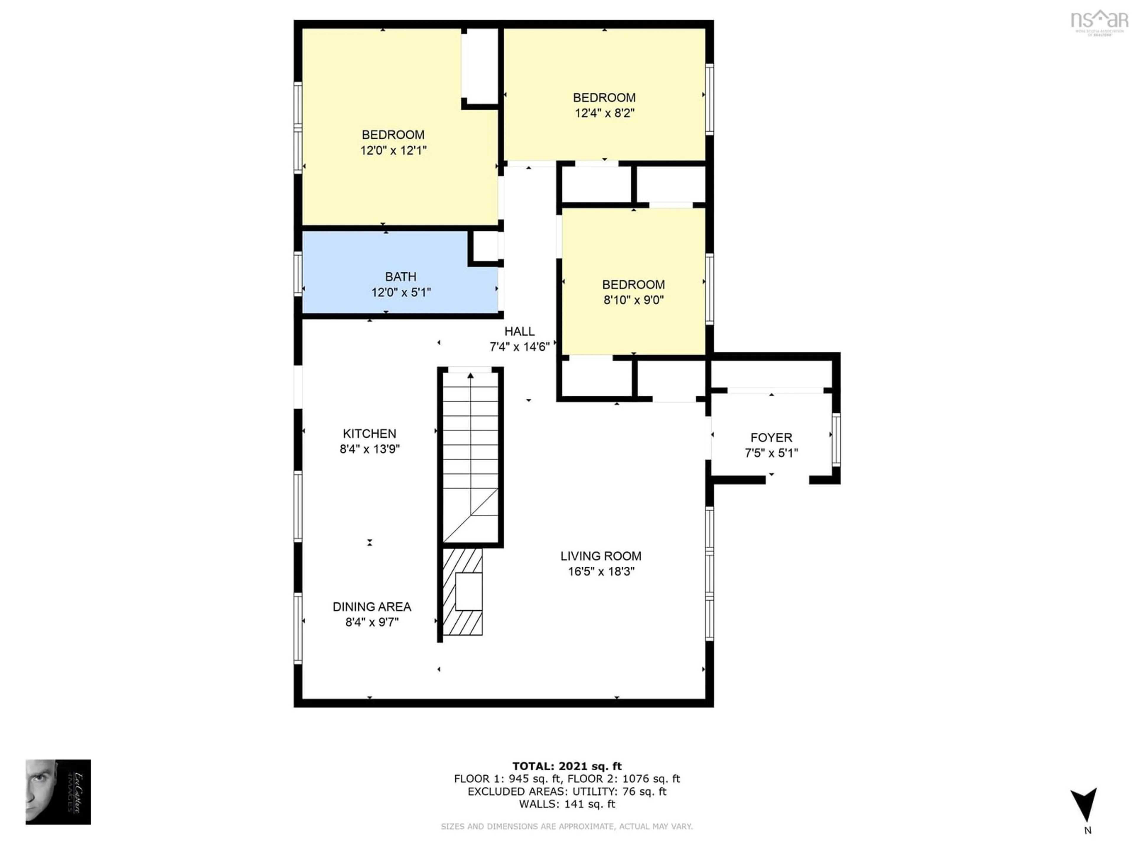 Floor plan for 50 Redwood Ave, Halifax Nova Scotia B3P 1Y6