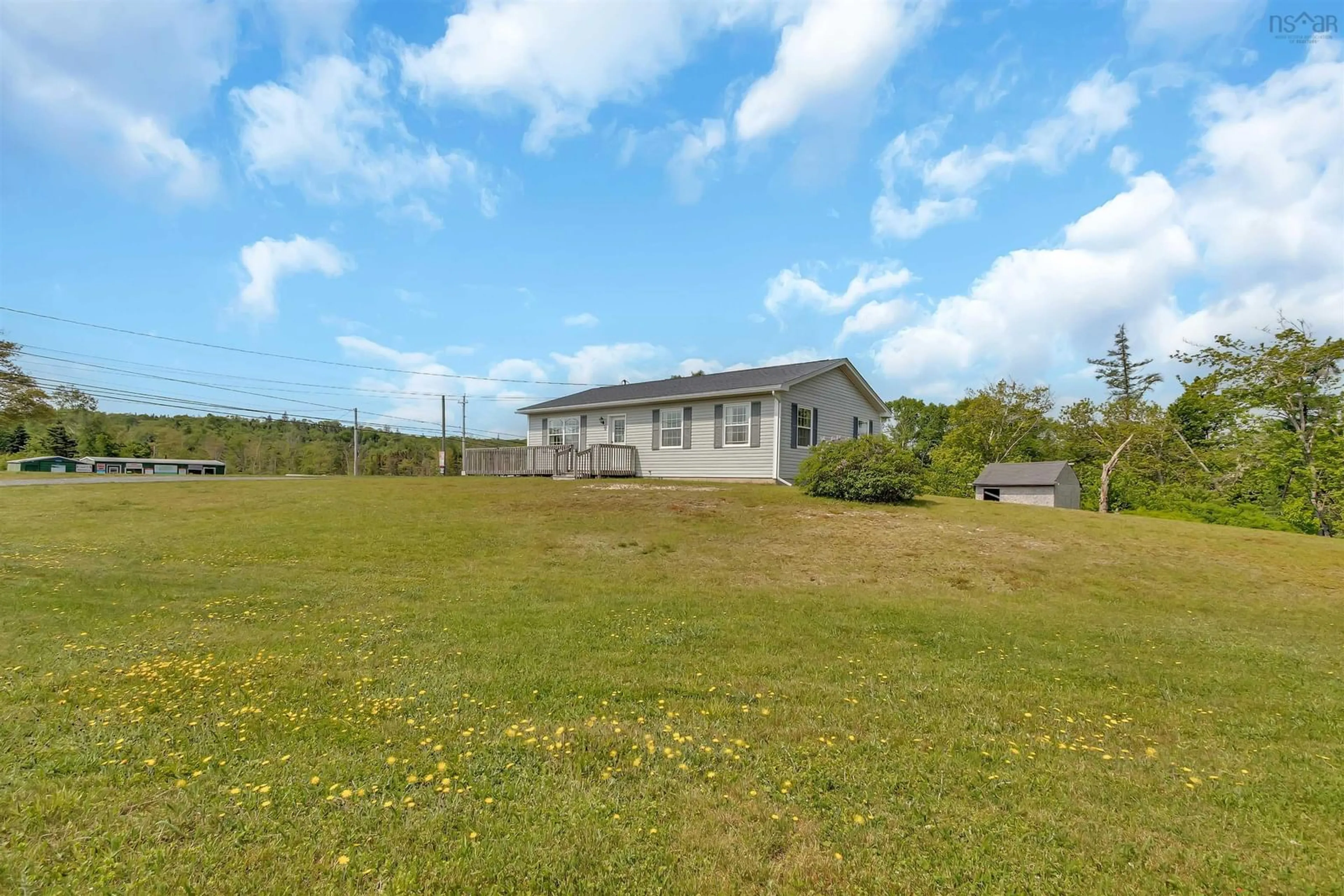 A pic from outside/outdoor area/front of a property/back of a property/a pic from drone, unknown for 11459 Highway 7 Hwy, Lake Charlotte Nova Scotia B0J 2L0