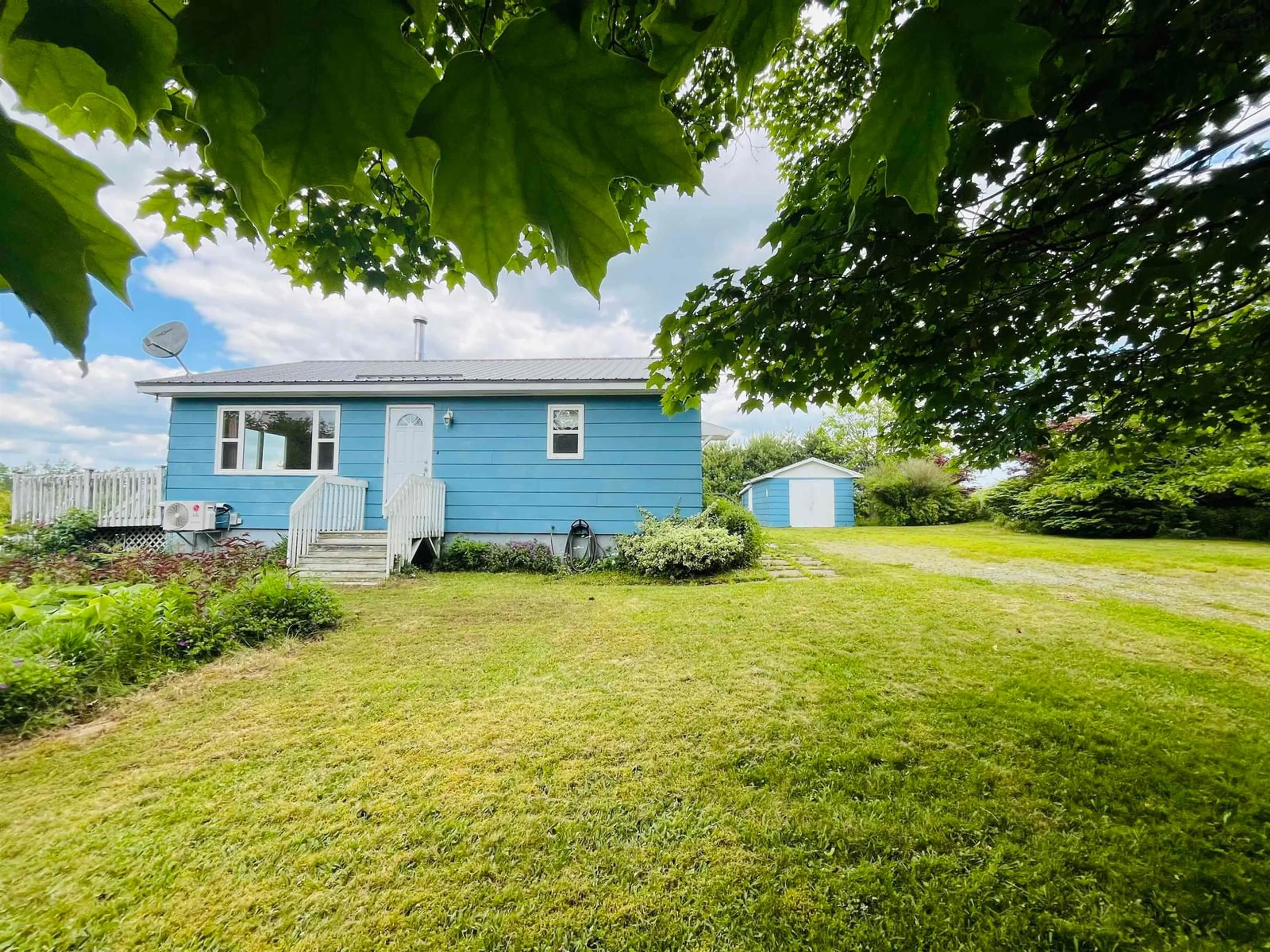 A pic from outside/outdoor area/front of a property/back of a property/a pic from drone, street for 730 Stanburne Rd, Stanburne Nova Scotia B0R 1A0