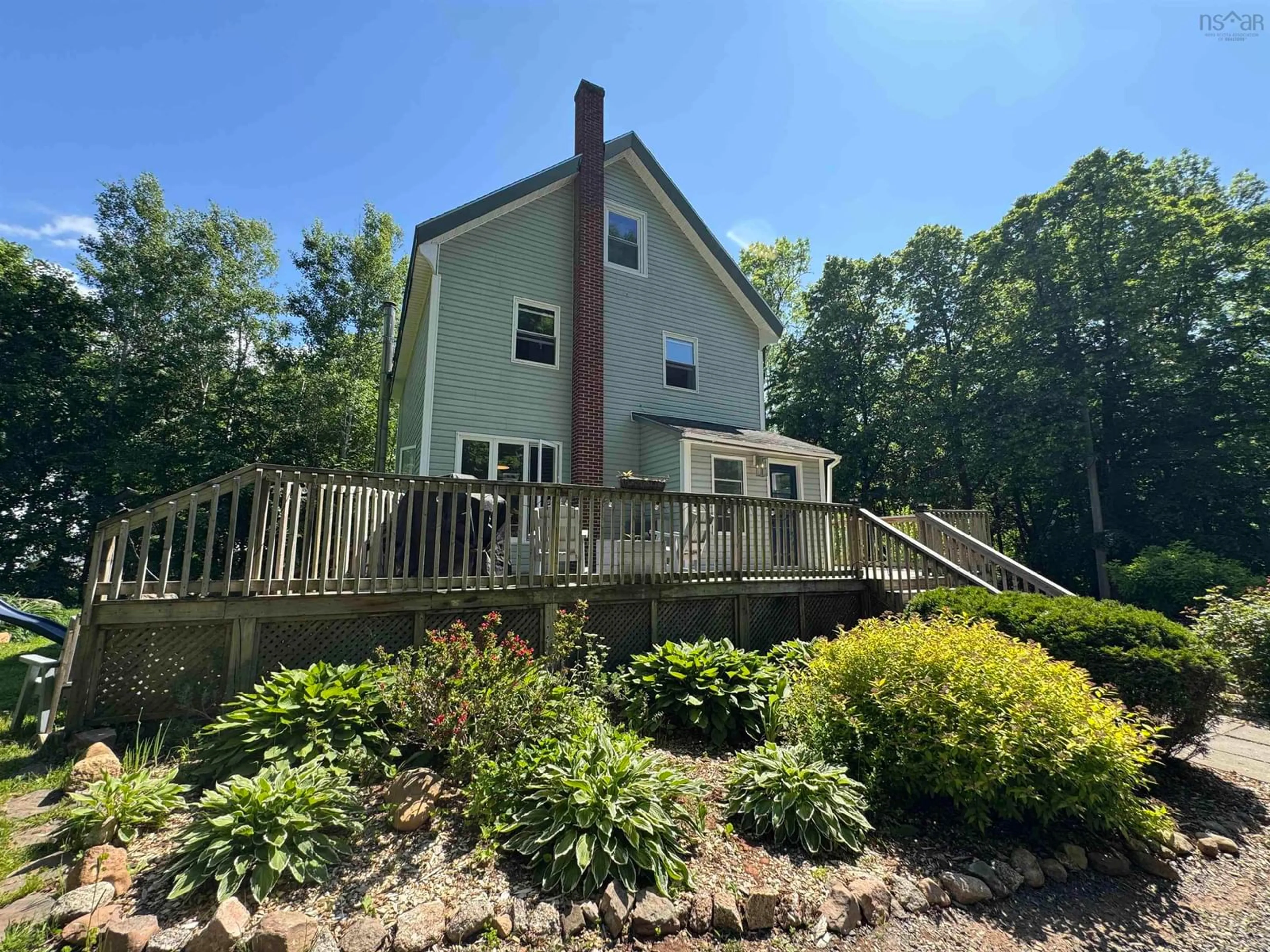 A pic from outside/outdoor area/front of a property/back of a property/a pic from drone, water/lake/river/ocean view for 426 Buchanan Rd, Rockland Nova Scotia B0P 1E0