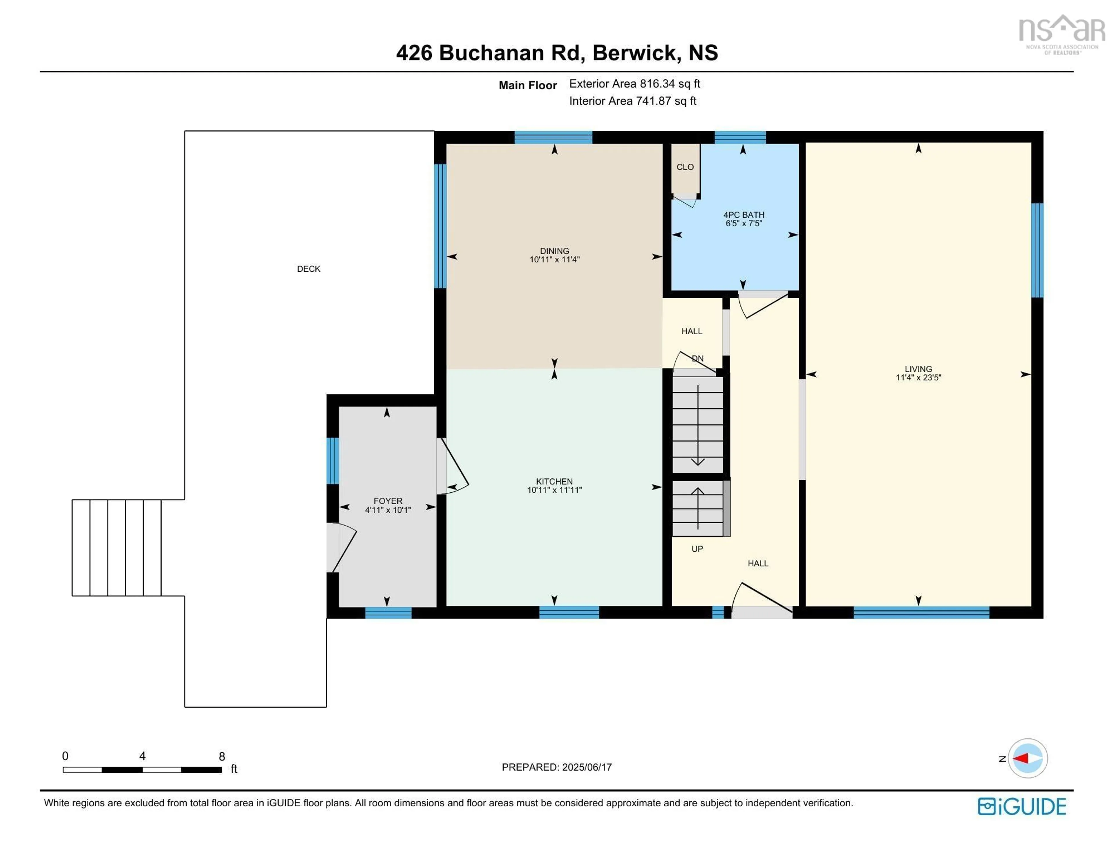 Floor plan for 426 Buchanan Rd, Rockland Nova Scotia B0P 1E0