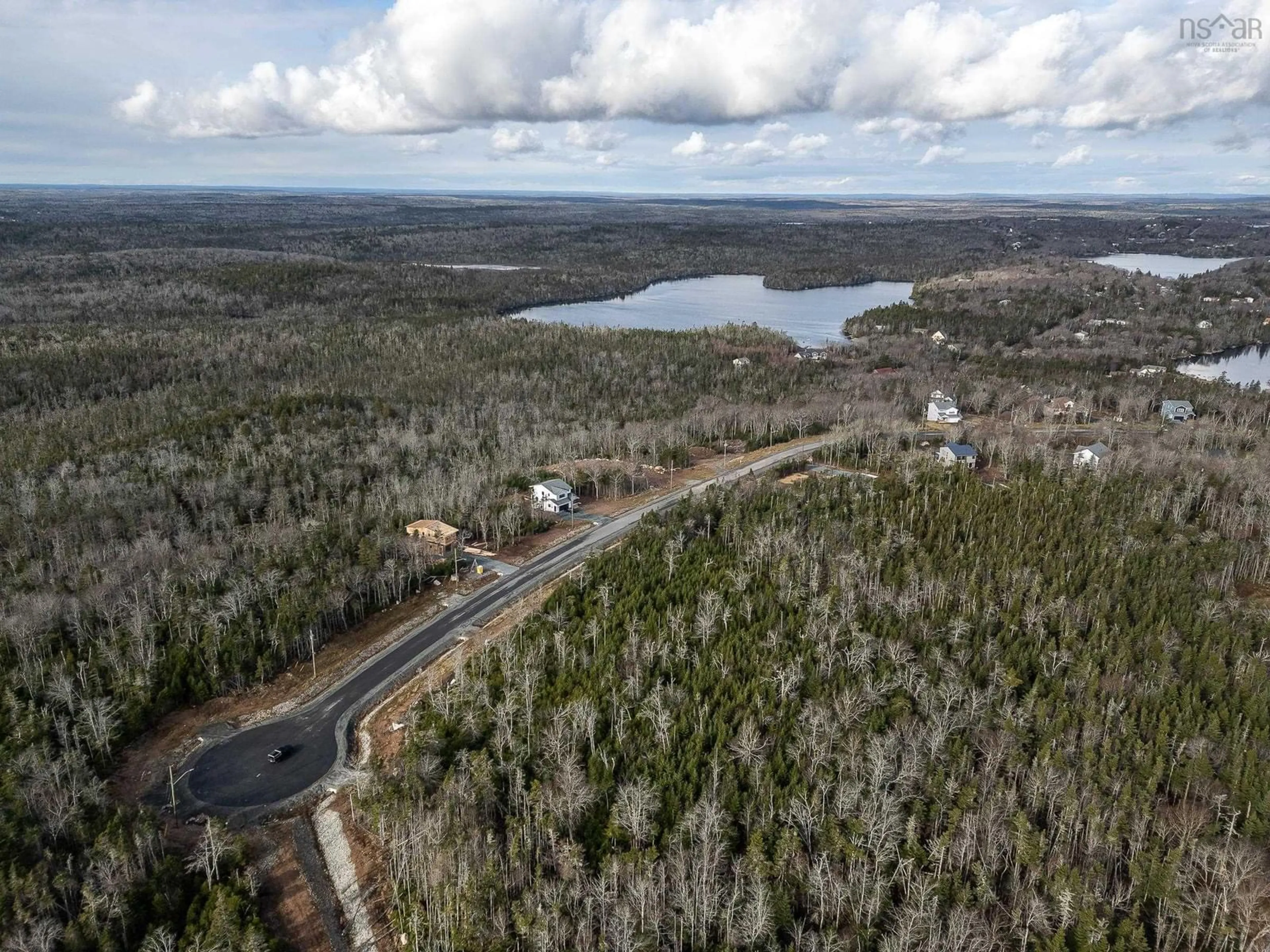 A pic from outside/outdoor area/front of a property/back of a property/a pic from drone, water/lake/river/ocean view for Lot 308 Hideaway Trail, Brookside Nova Scotia B3T 0B6