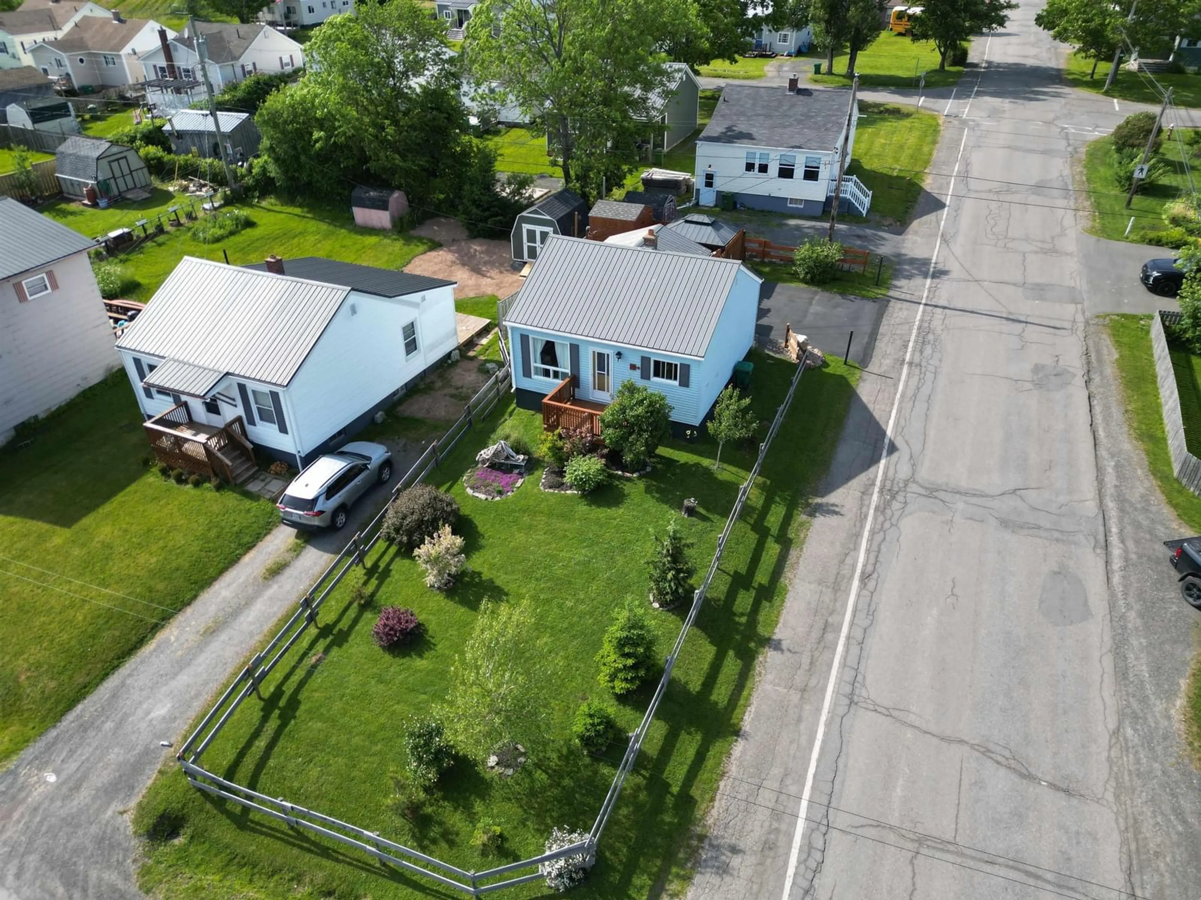 A pic from outside/outdoor area/front of a property/back of a property/a pic from drone, street for 70 Chestnut St, Pictou Nova Scotia B0K 1H0