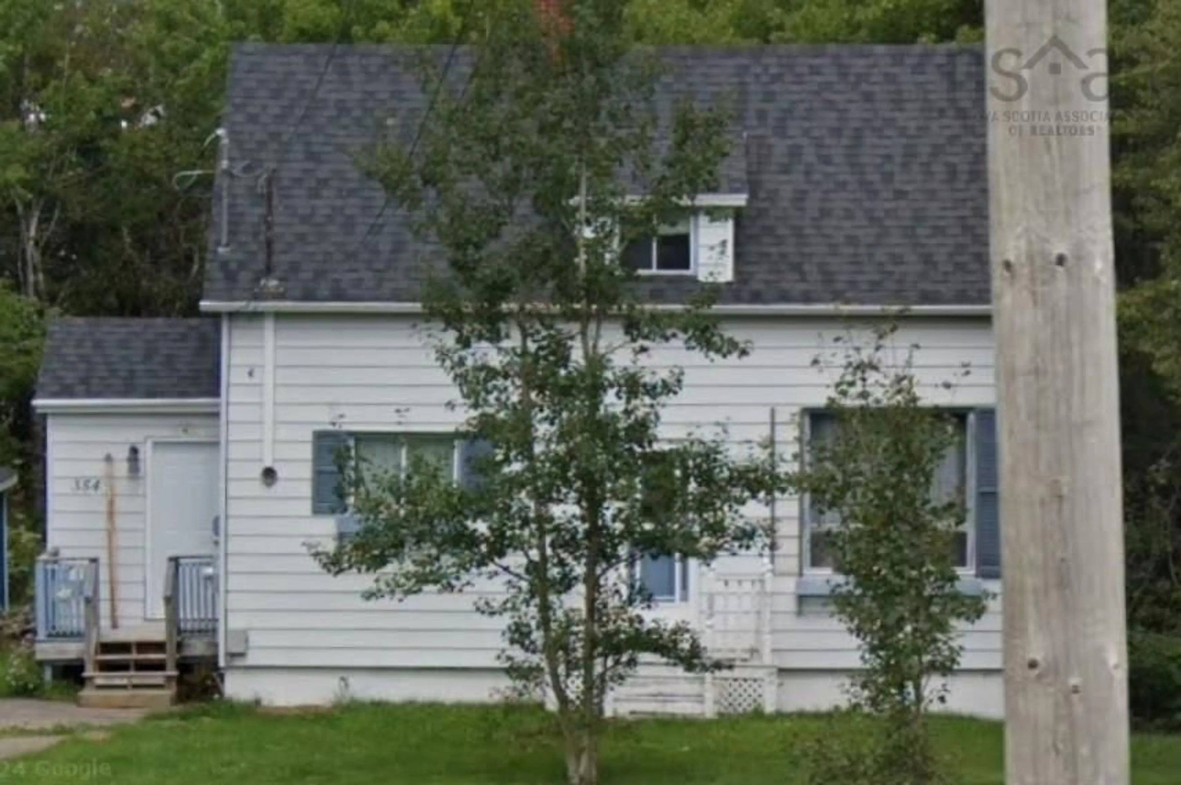 Home with vinyl exterior material, street for 354 Donkin Hwy, Donkin Nova Scotia B1A 6W6