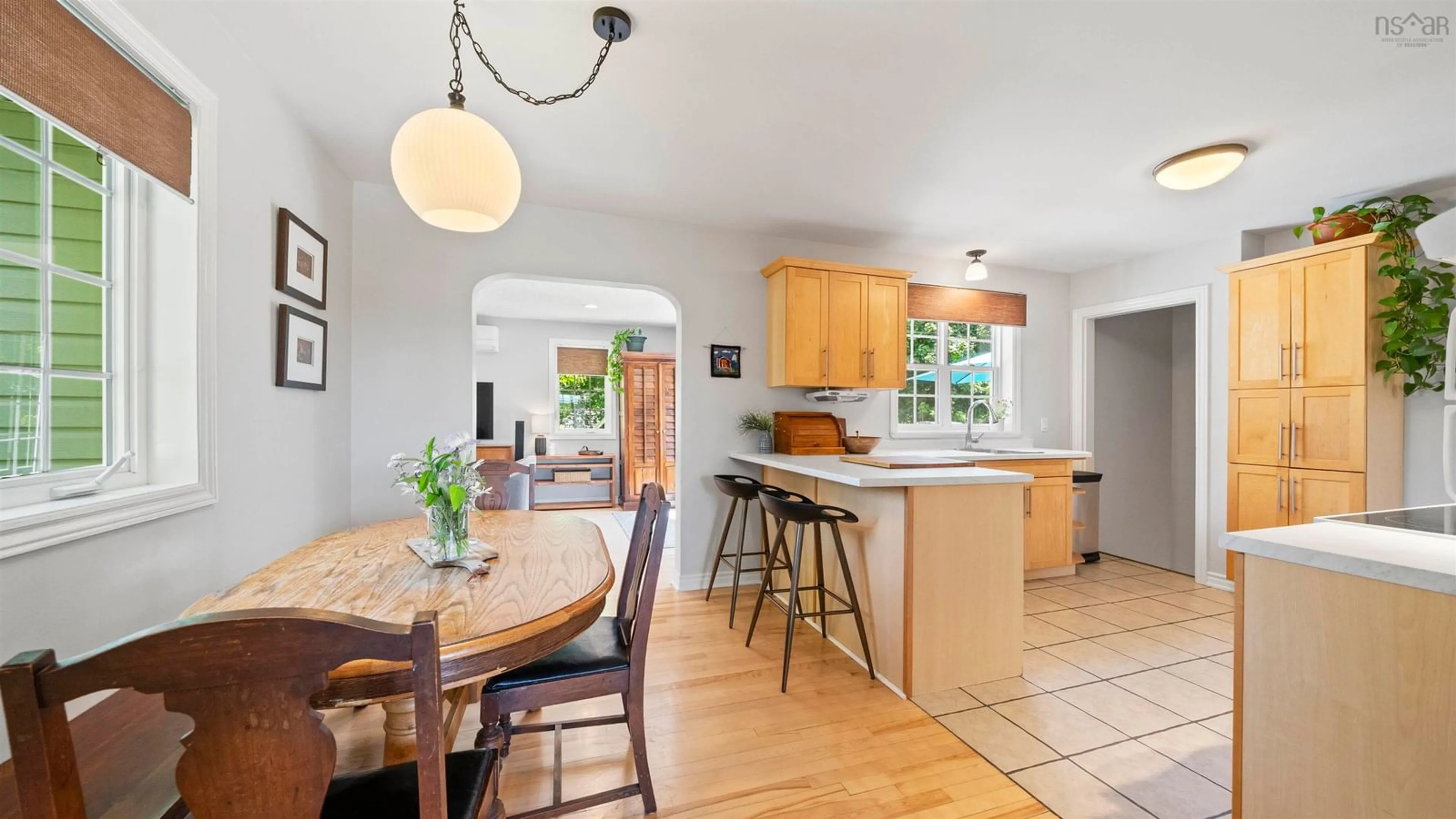 Open concept kitchen, ceramic/tile floor for 824 Herring Cove Rd, Herring Cove Nova Scotia B3R 1Z3