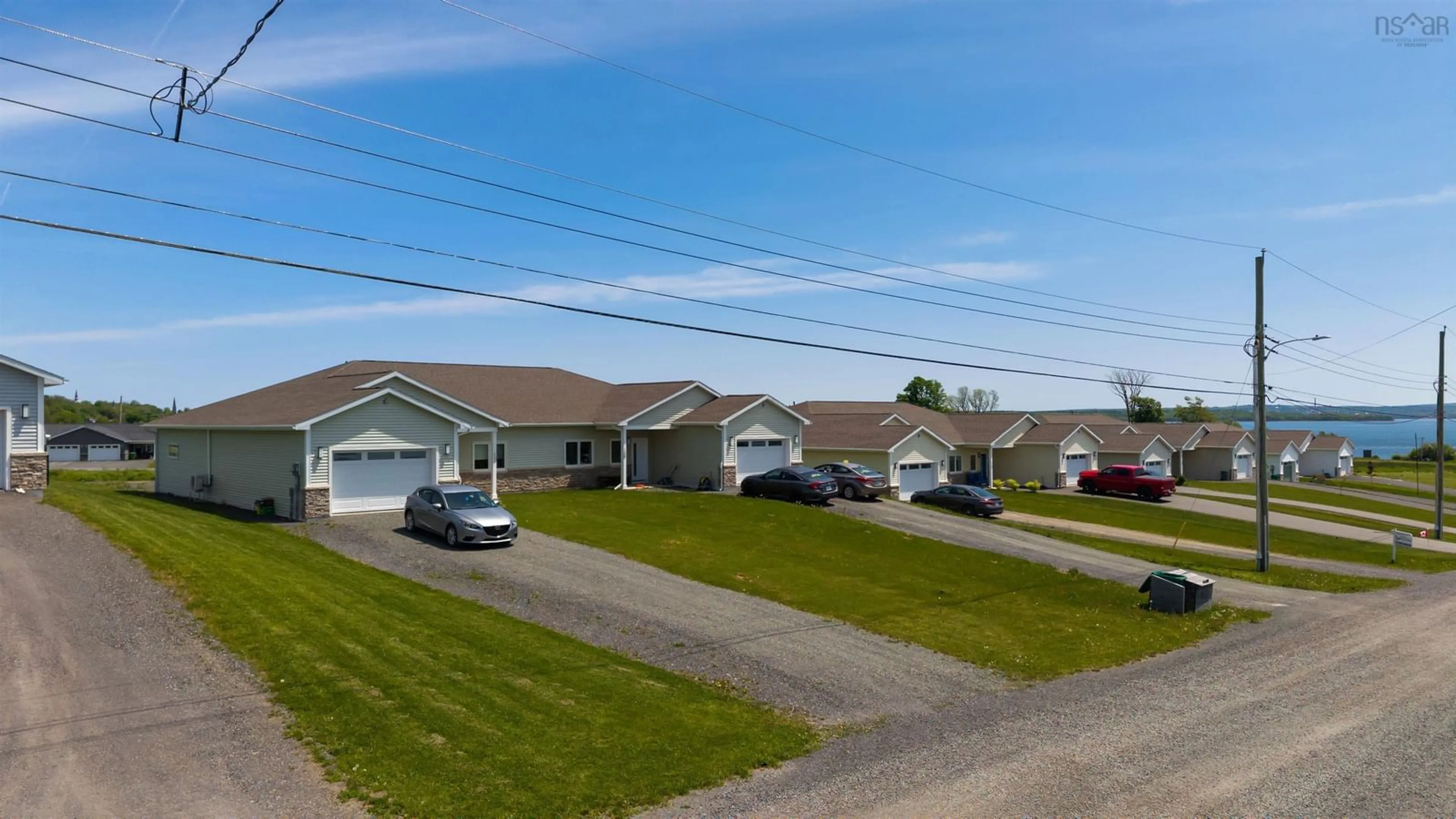 A pic from outside/outdoor area/front of a property/back of a property/a pic from drone, street for 107 Harbour Crossing Dr, Pictou Nova Scotia B0K 1H0