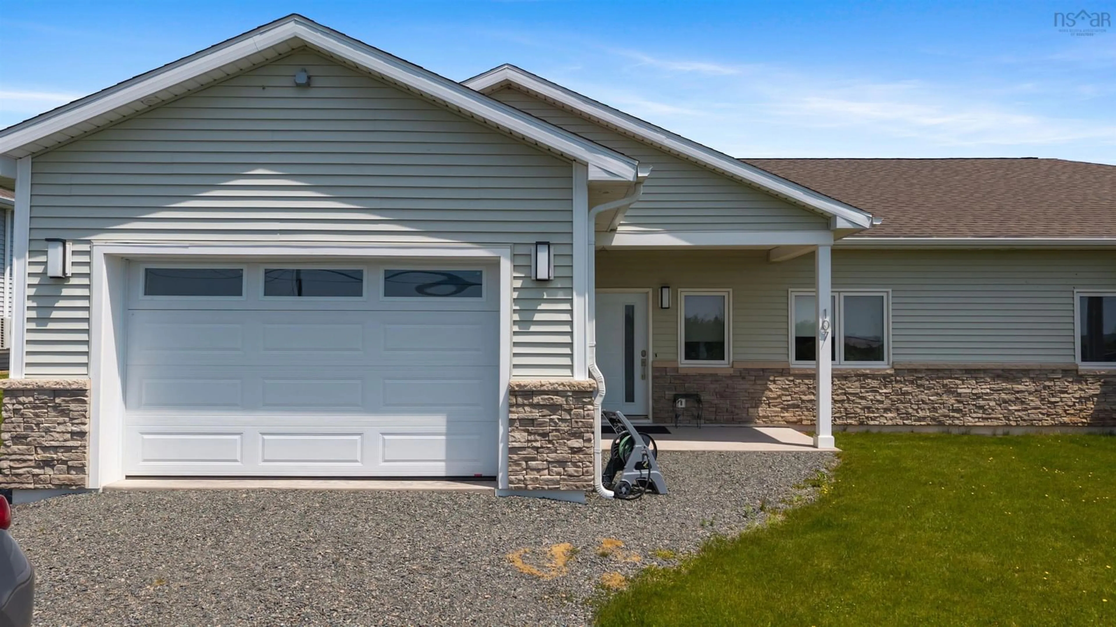 Home with vinyl exterior material, street for 107 Harbour Crossing Dr, Pictou Nova Scotia B0K 1H0