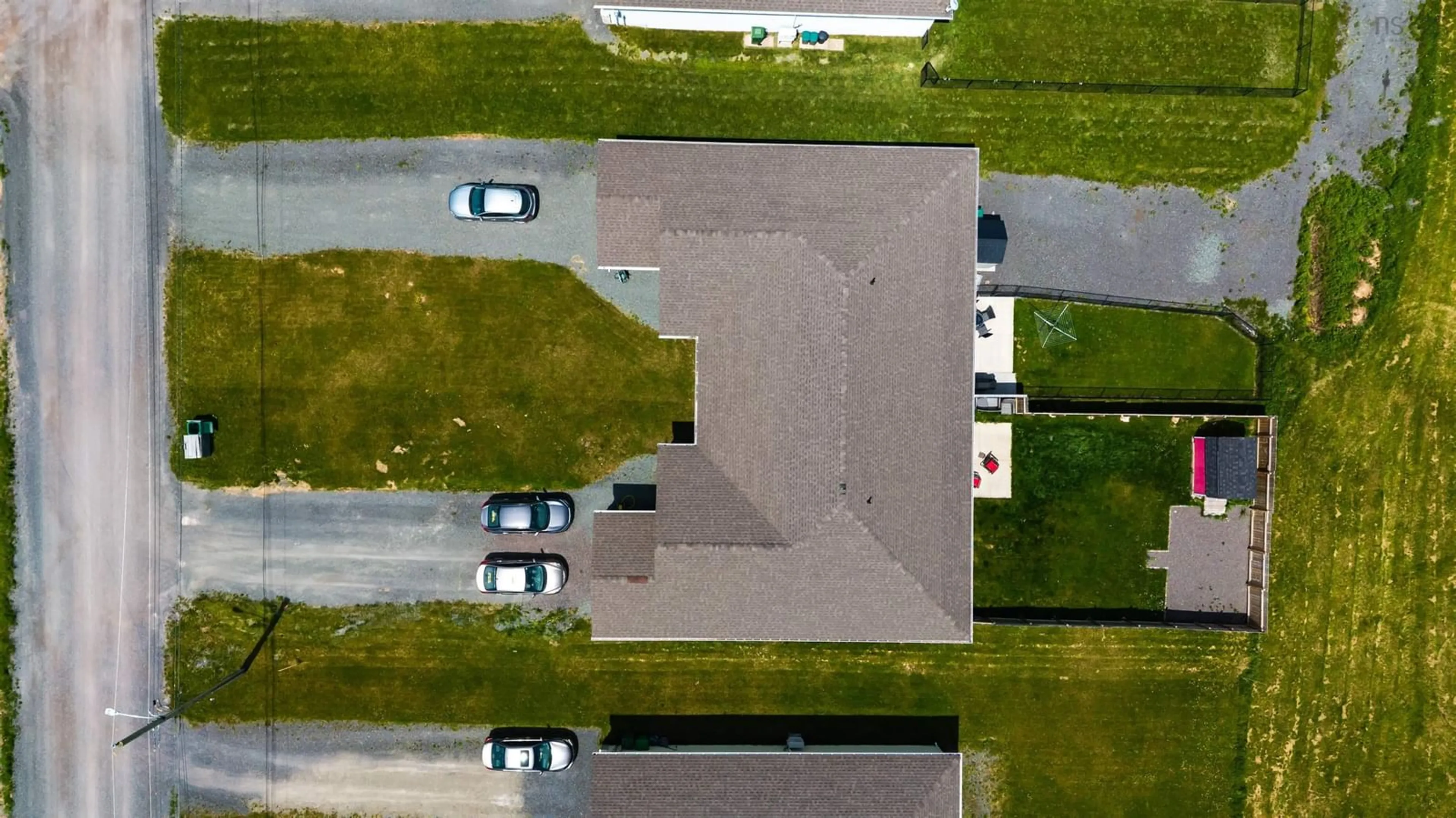 A pic from outside/outdoor area/front of a property/back of a property/a pic from drone, street for 107 Harbour Crossing Dr, Pictou Nova Scotia B0K 1H0