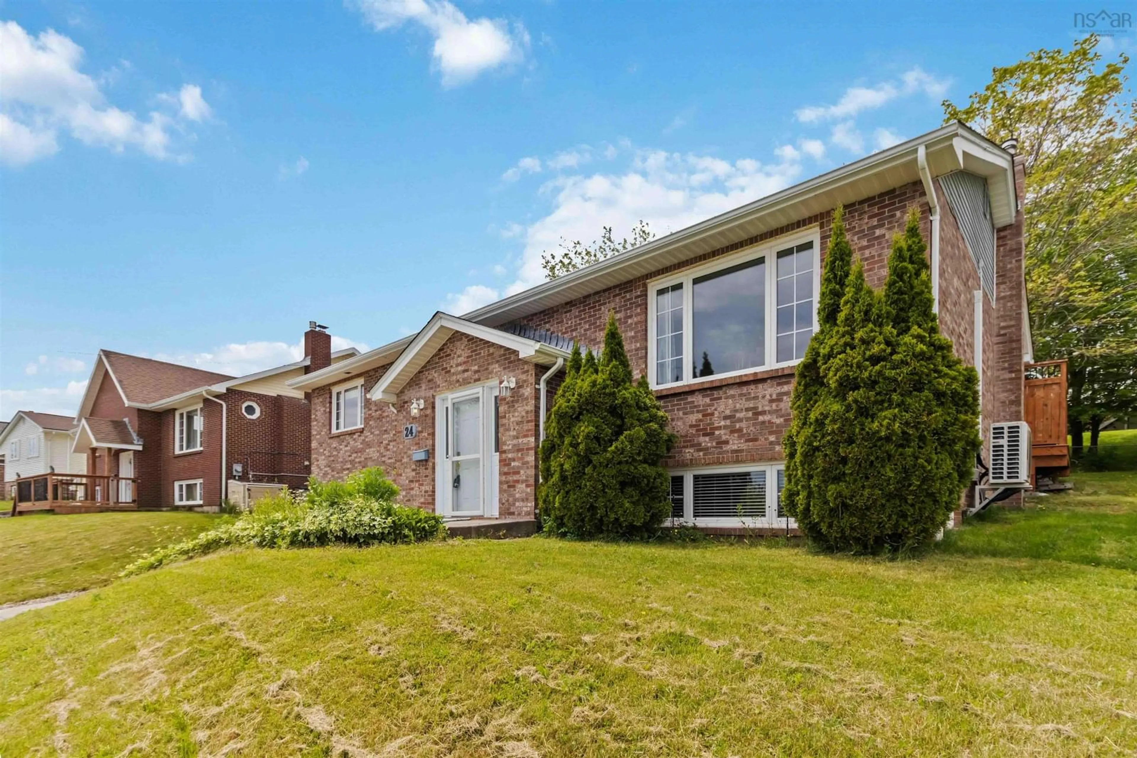 Home with brick exterior material, street for 24 Griffin Pl, Cole Harbour Nova Scotia B2V 2N6