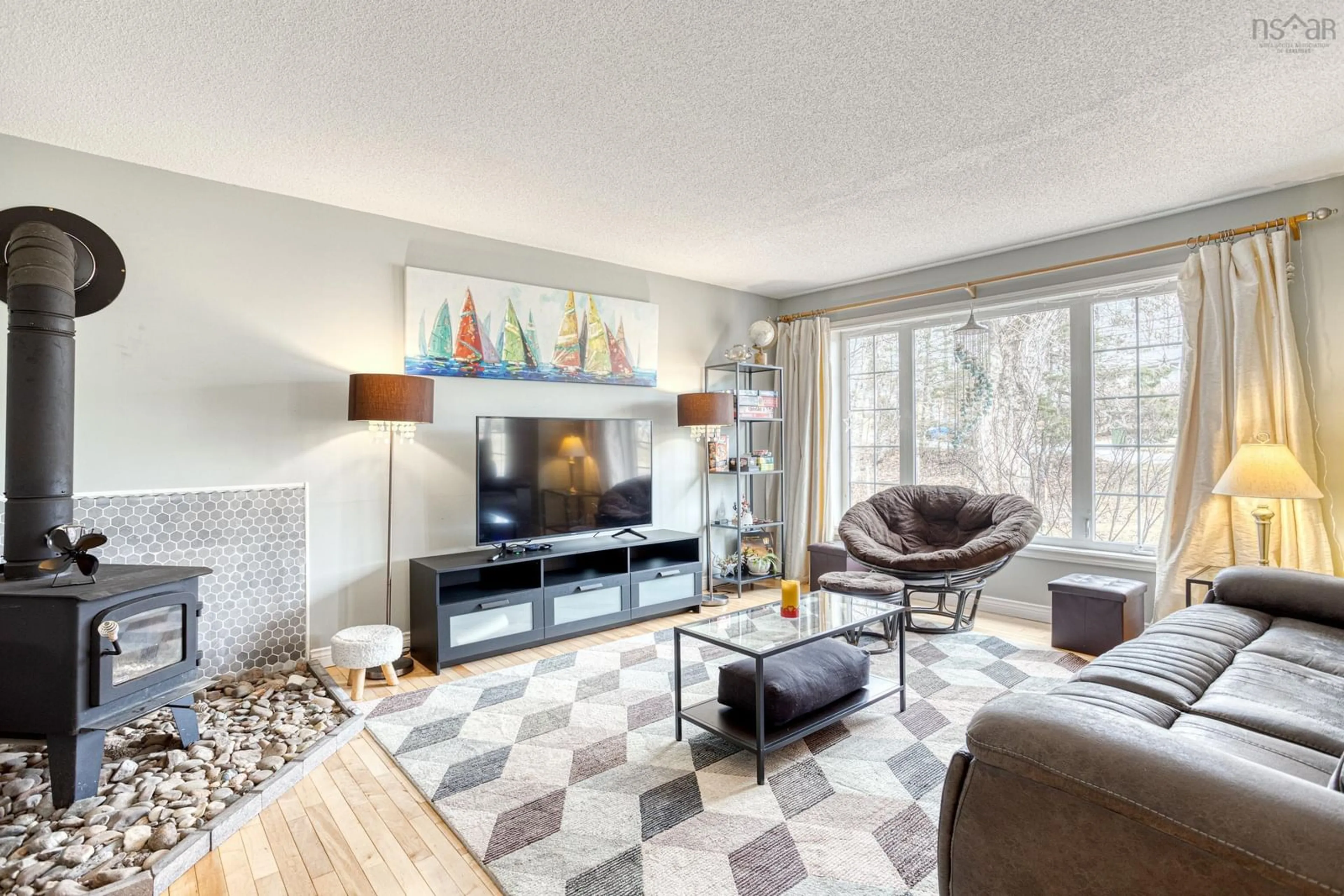 Living room with furniture, unknown for 102 Maple Blvd, Bible Hill Nova Scotia B2N 4N3