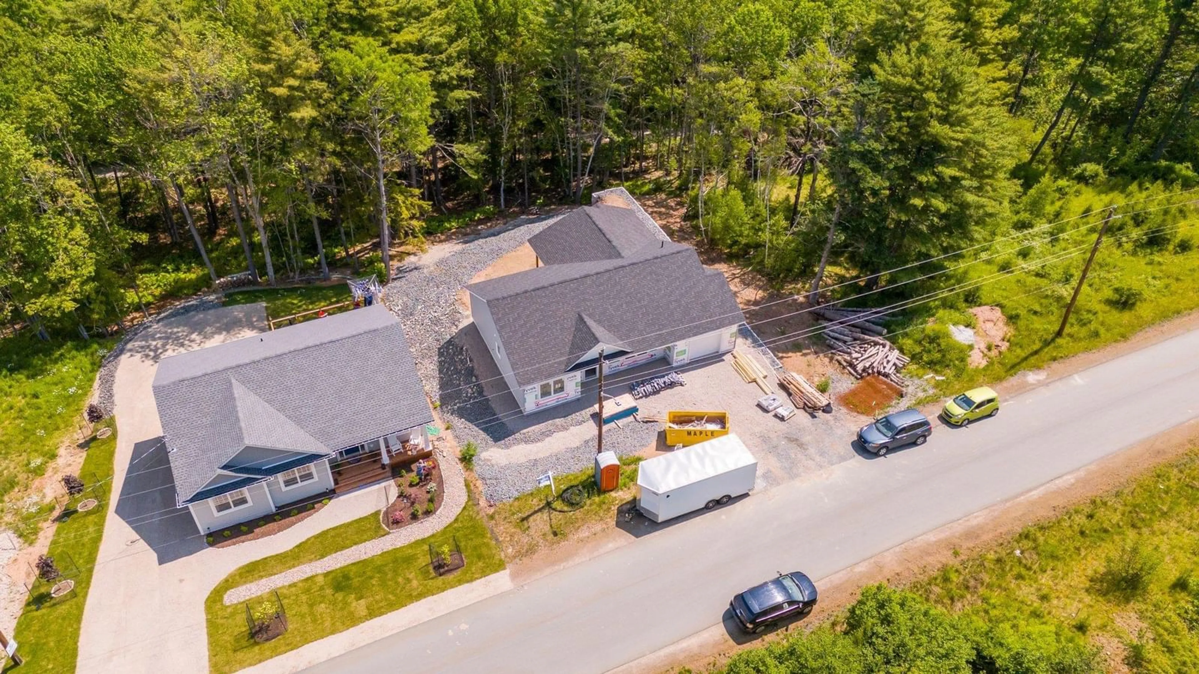 A pic from outside/outdoor area/front of a property/back of a property/a pic from drone, street for 272 Hawthorn Rd, Mahone Bay Nova Scotia B0J 2E0