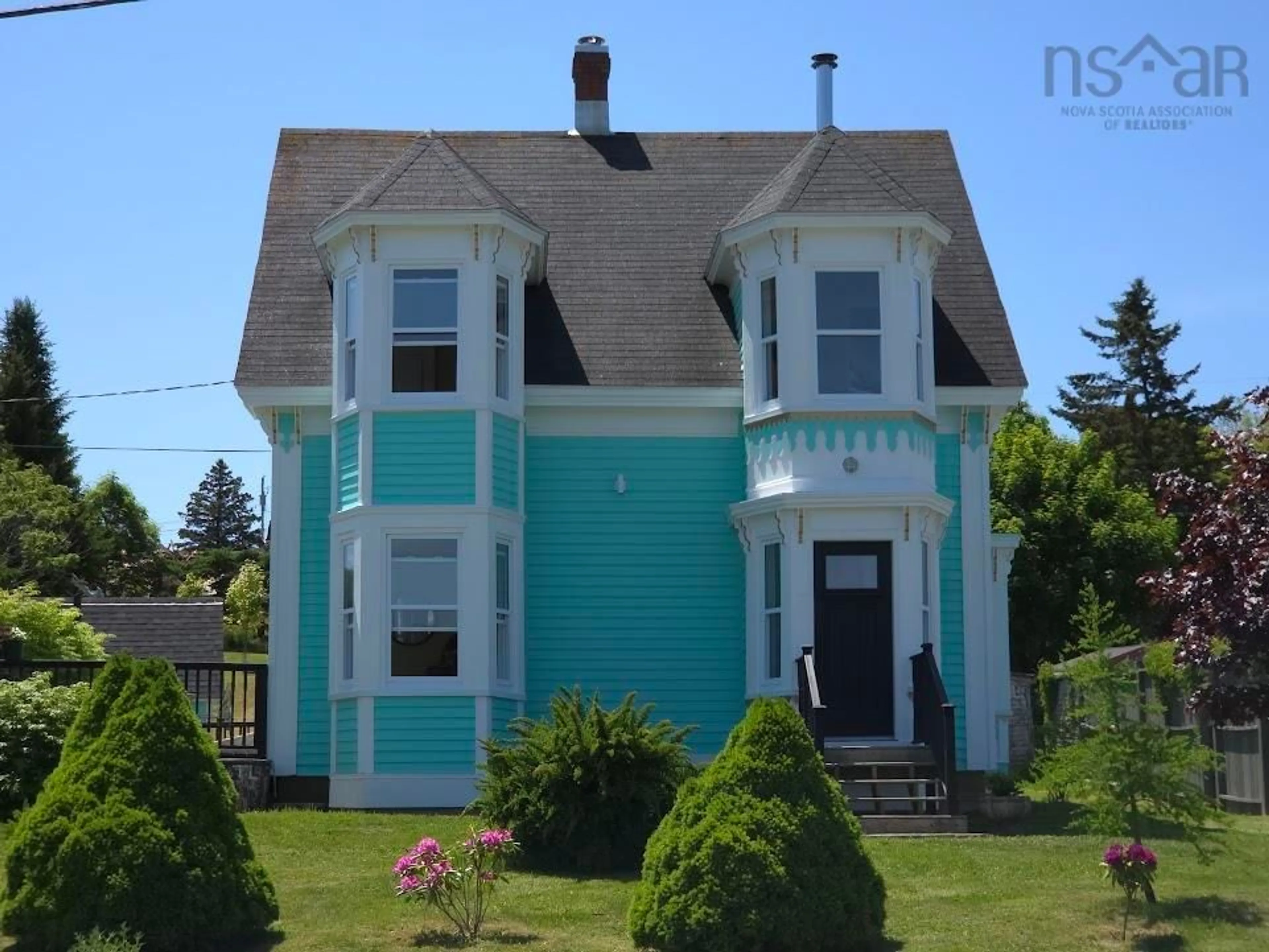 Home with vinyl exterior material, street for 3781 Highway 332, Riverport Nova Scotia B0J 2W0