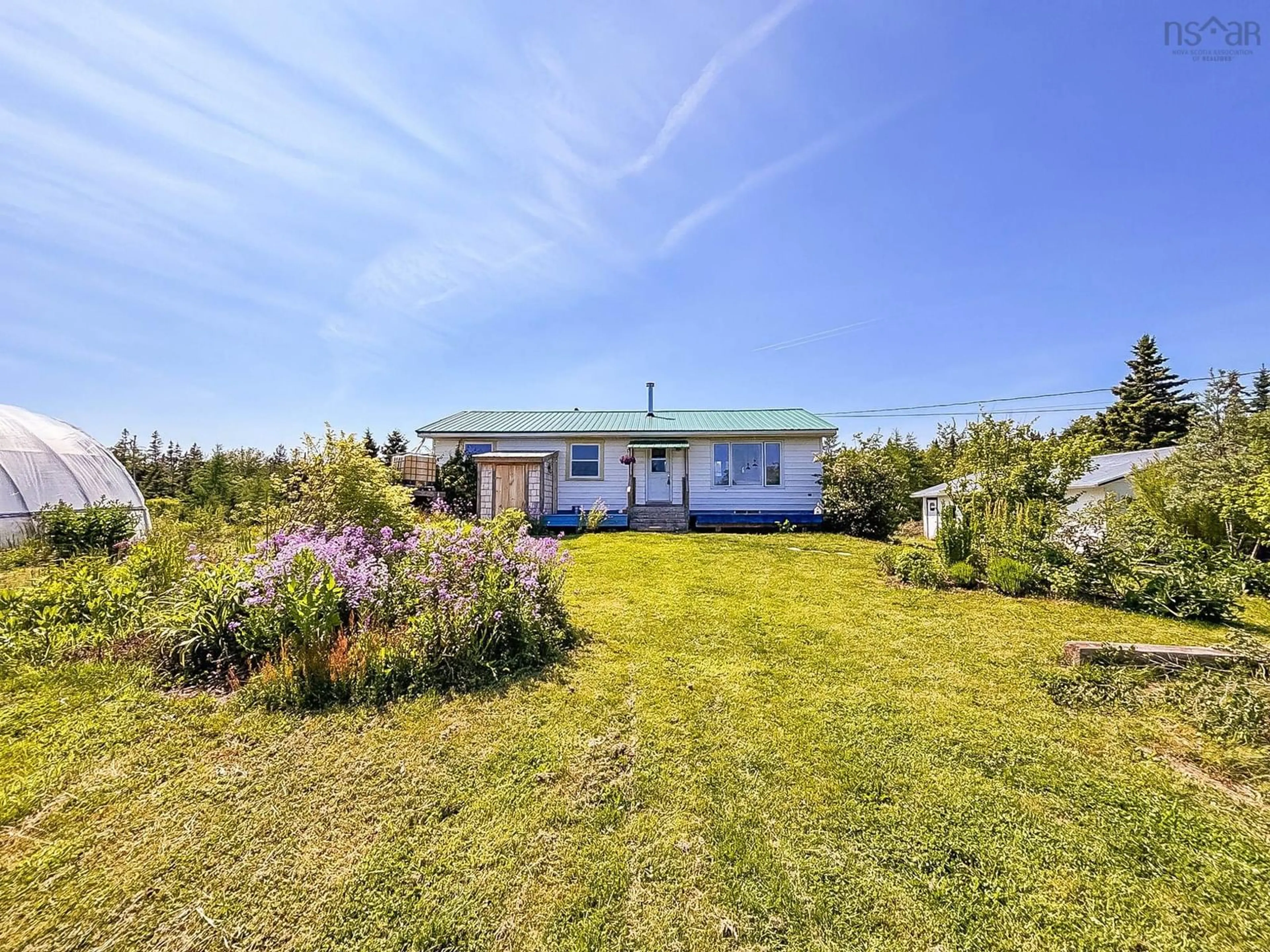 A pic from outside/outdoor area/front of a property/back of a property/a pic from drone, water/lake/river/ocean view for 103 Chestnut Rd, West Dublin Nova Scotia B0R 1C0