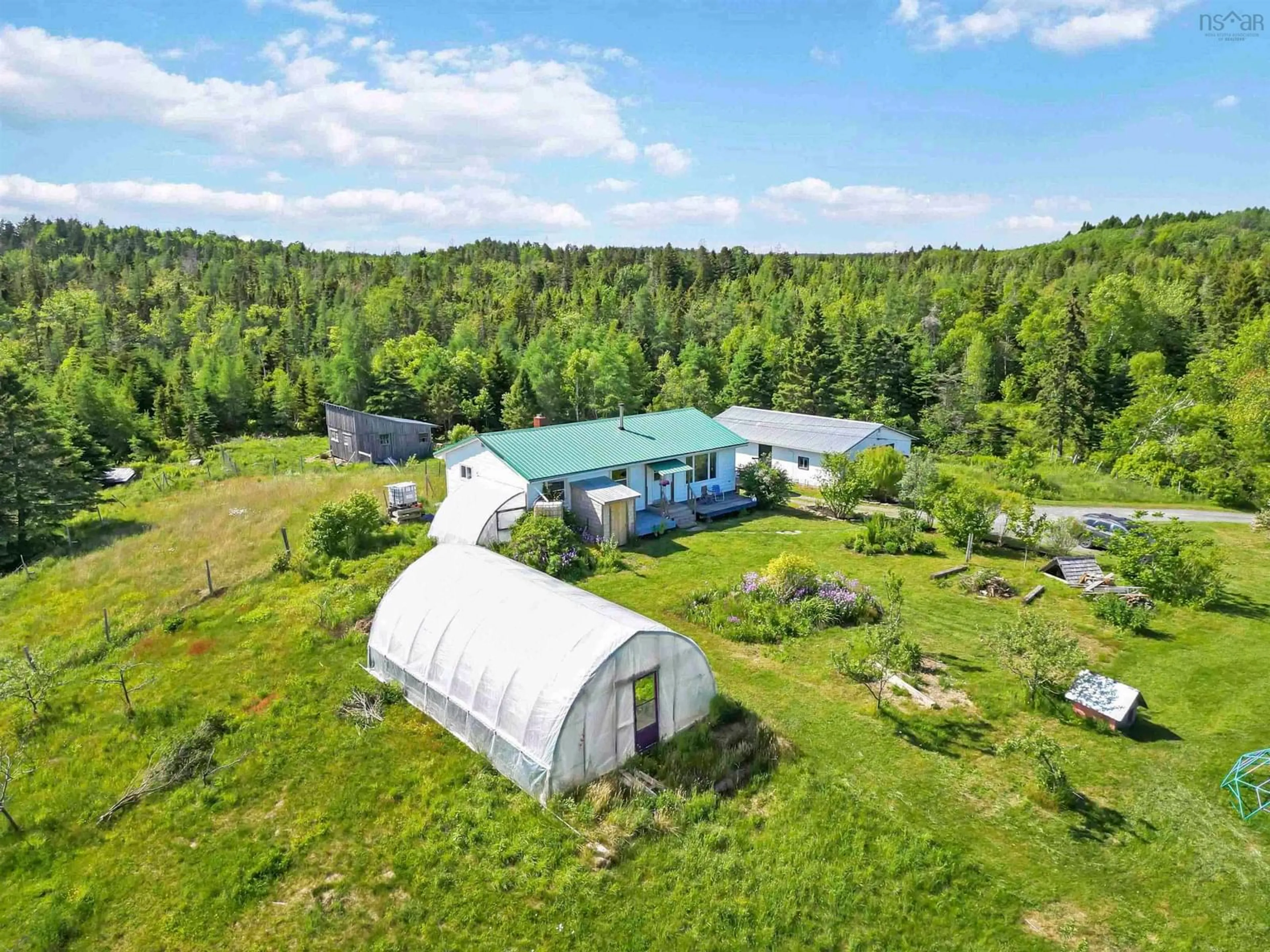 A pic from outside/outdoor area/front of a property/back of a property/a pic from drone, unknown for 103 Chestnut Rd, West Dublin Nova Scotia B0R 1C0