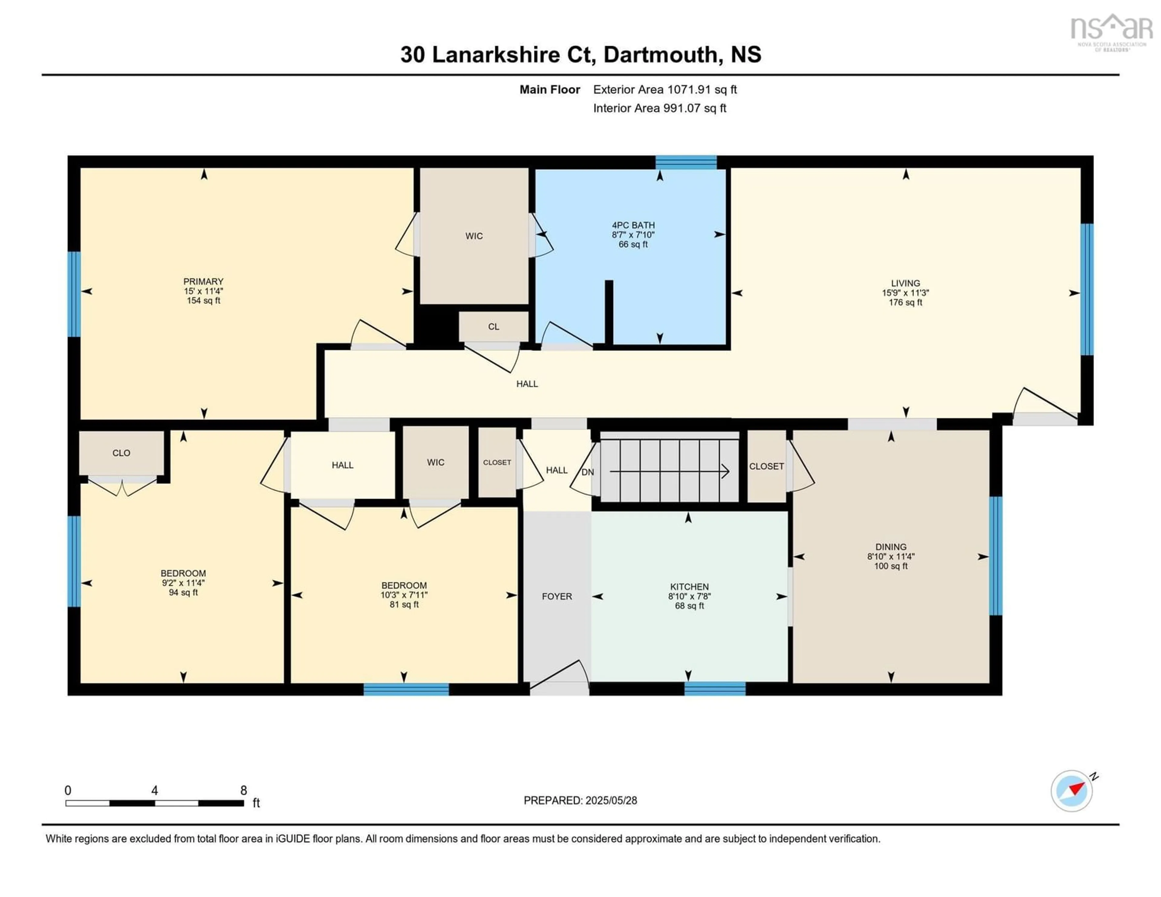 Floor plan for 30 Lanarkshire, Cole Harbour Nova Scotia B2W 4S6