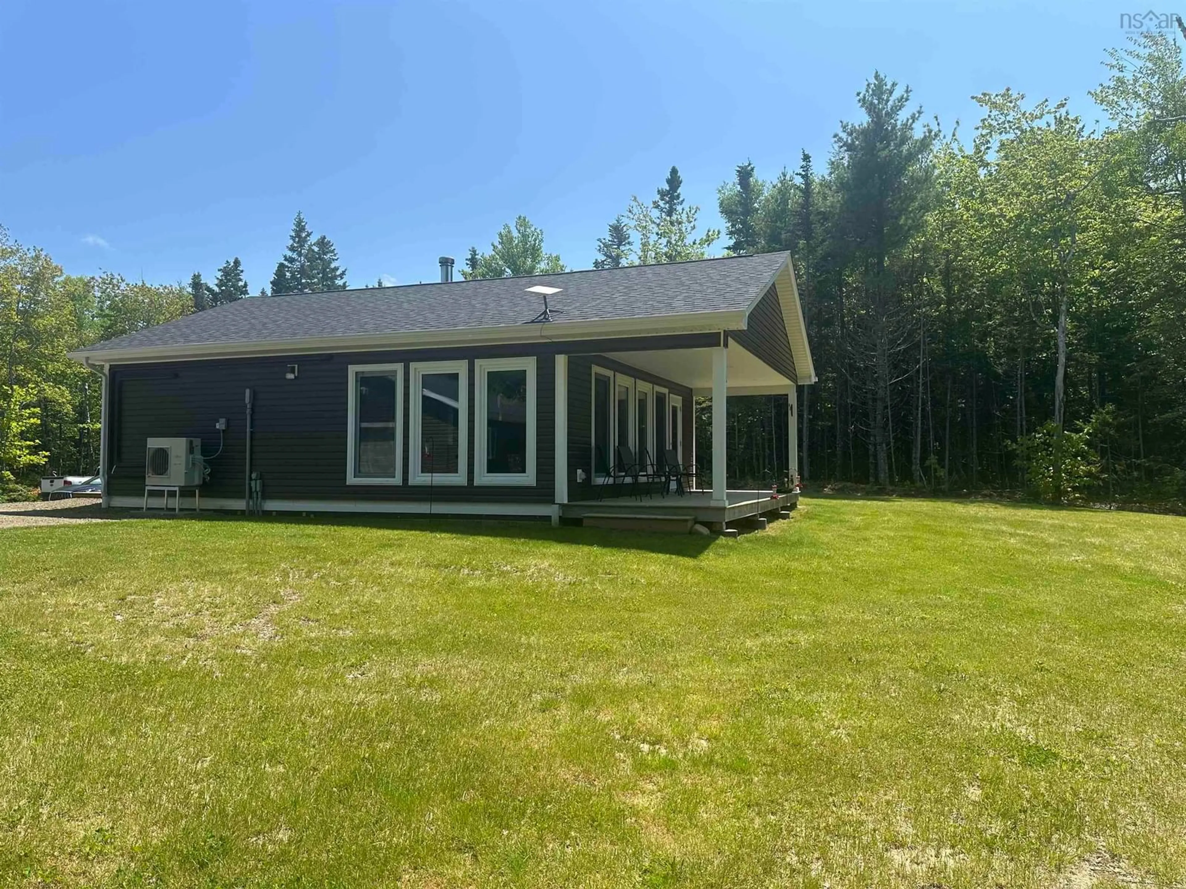 A pic from outside/outdoor area/front of a property/back of a property/a pic from drone, water/lake/river/ocean view for 315 Redbird Dr, Malagawatch Nova Scotia B0E 2Y0