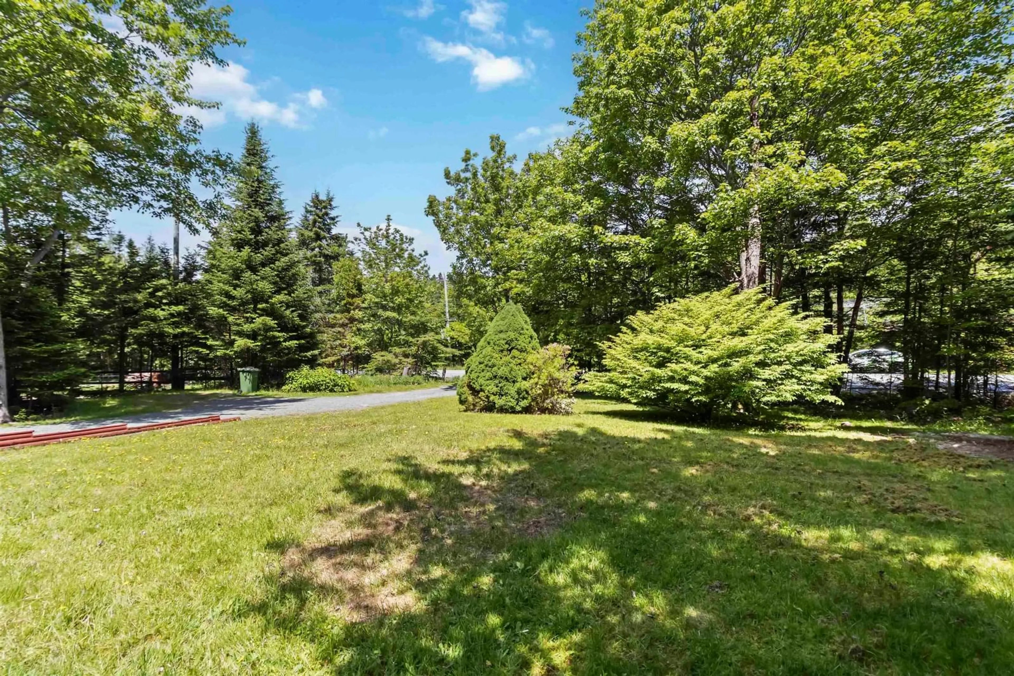 Patio, forest/trees view for 746 Myra Rd, Porters Lake Nova Scotia B3E 1G5