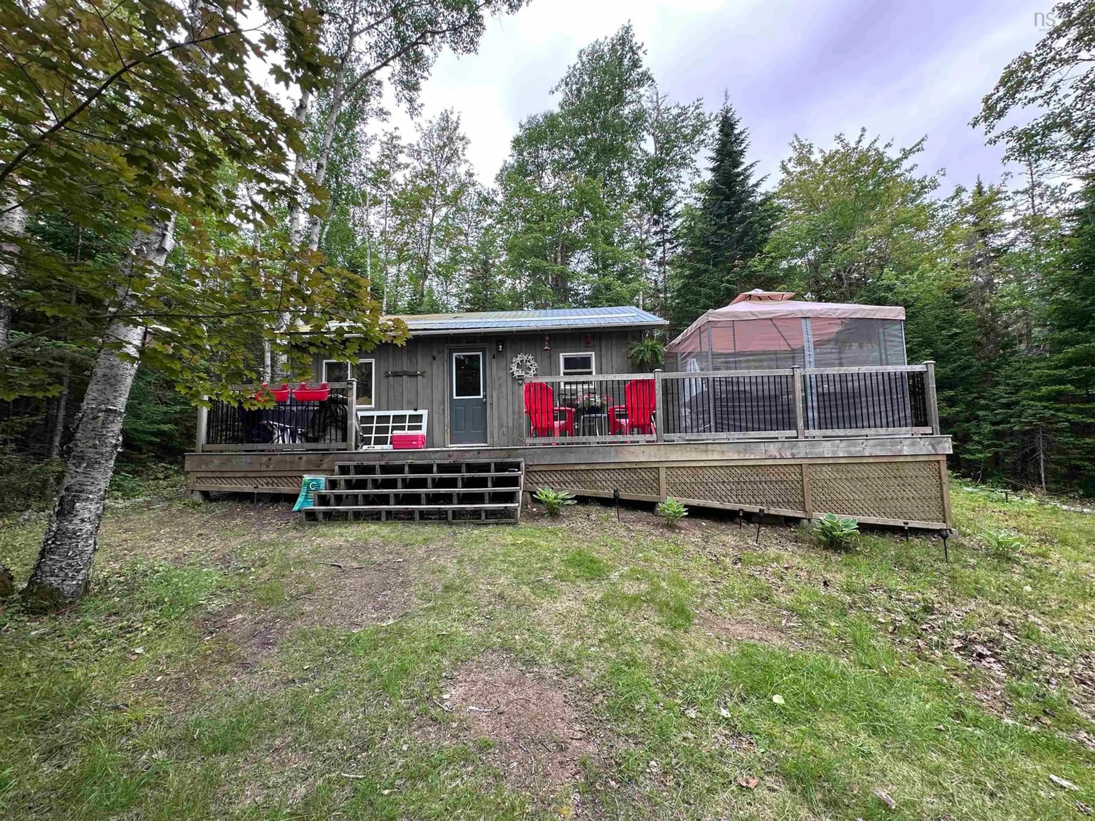 A pic from outside/outdoor area/front of a property/back of a property/a pic from drone, unknown for Pioneer Dr #Lot 108, Vaughan Nova Scotia B0N 2T0