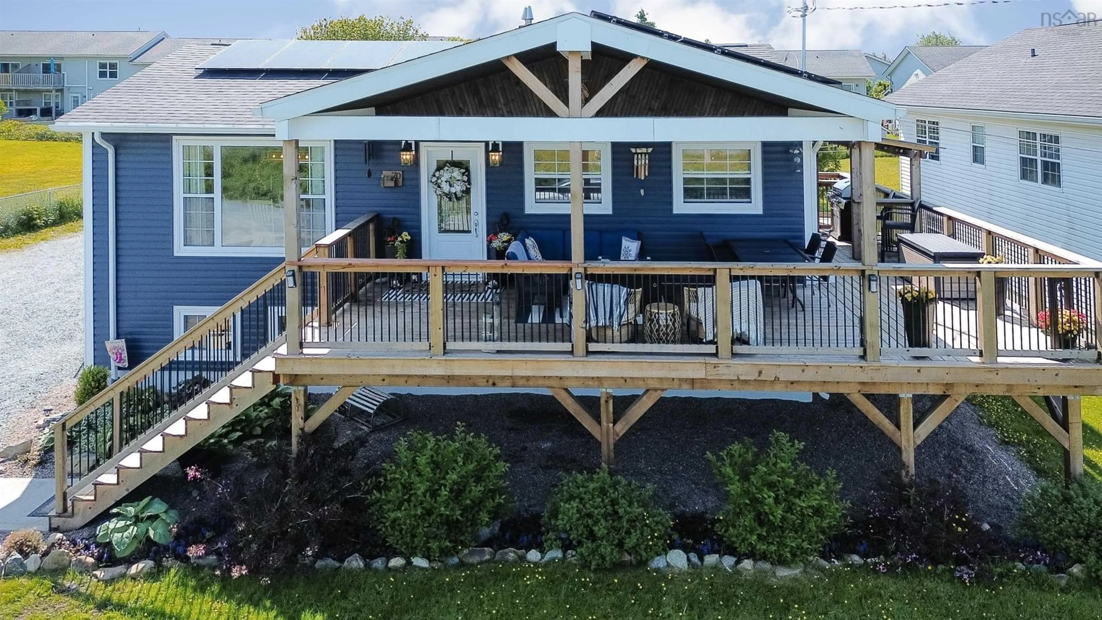 Home with vinyl exterior material, water/lake/river/ocean view for 70 Mccormacks Lane, Eastern Passage Nova Scotia B3G 1A3