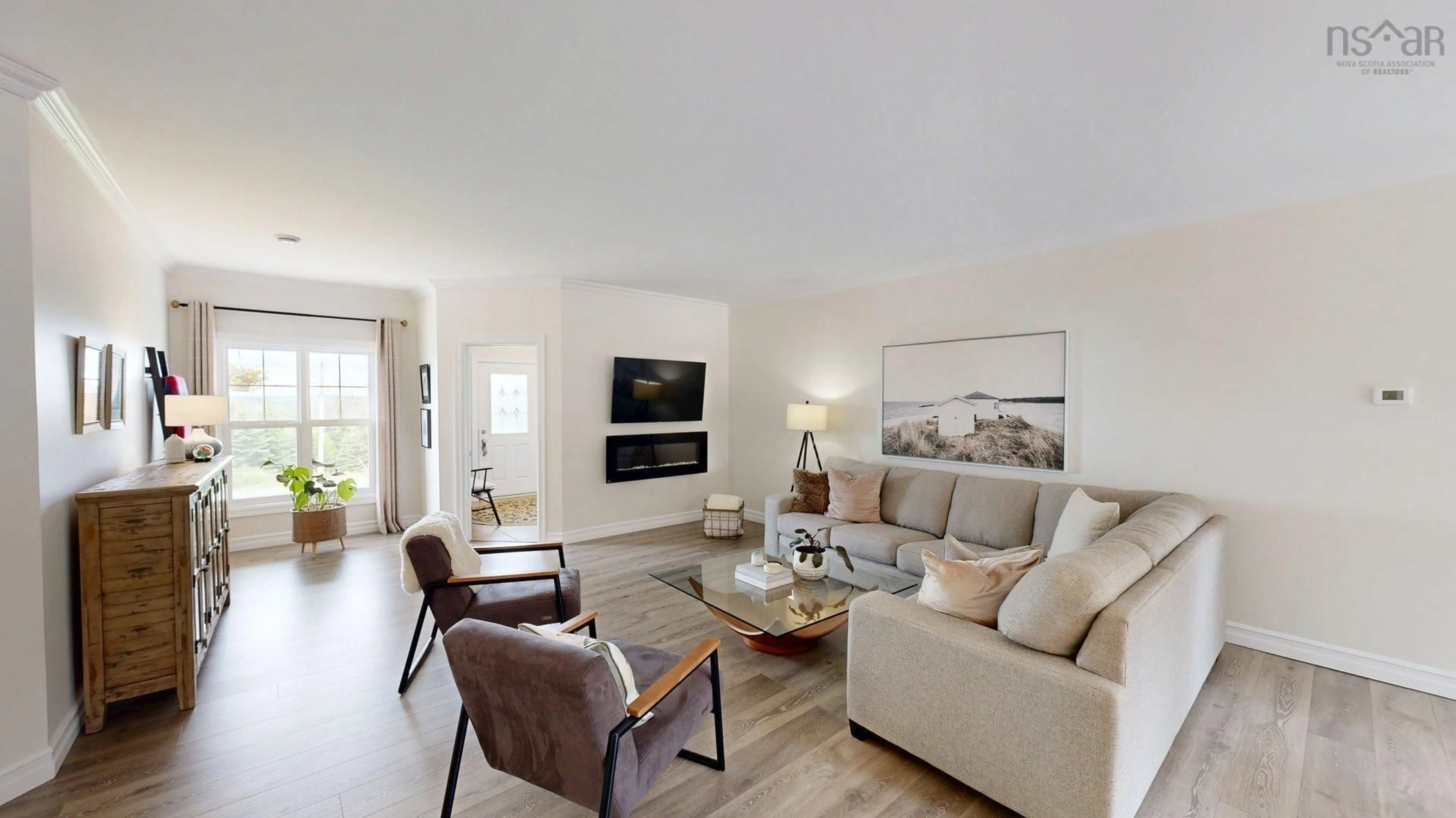 Living room with furniture, unknown for 84 Oceanic Dr, East Lawrencetown Nova Scotia B2Z 1T6