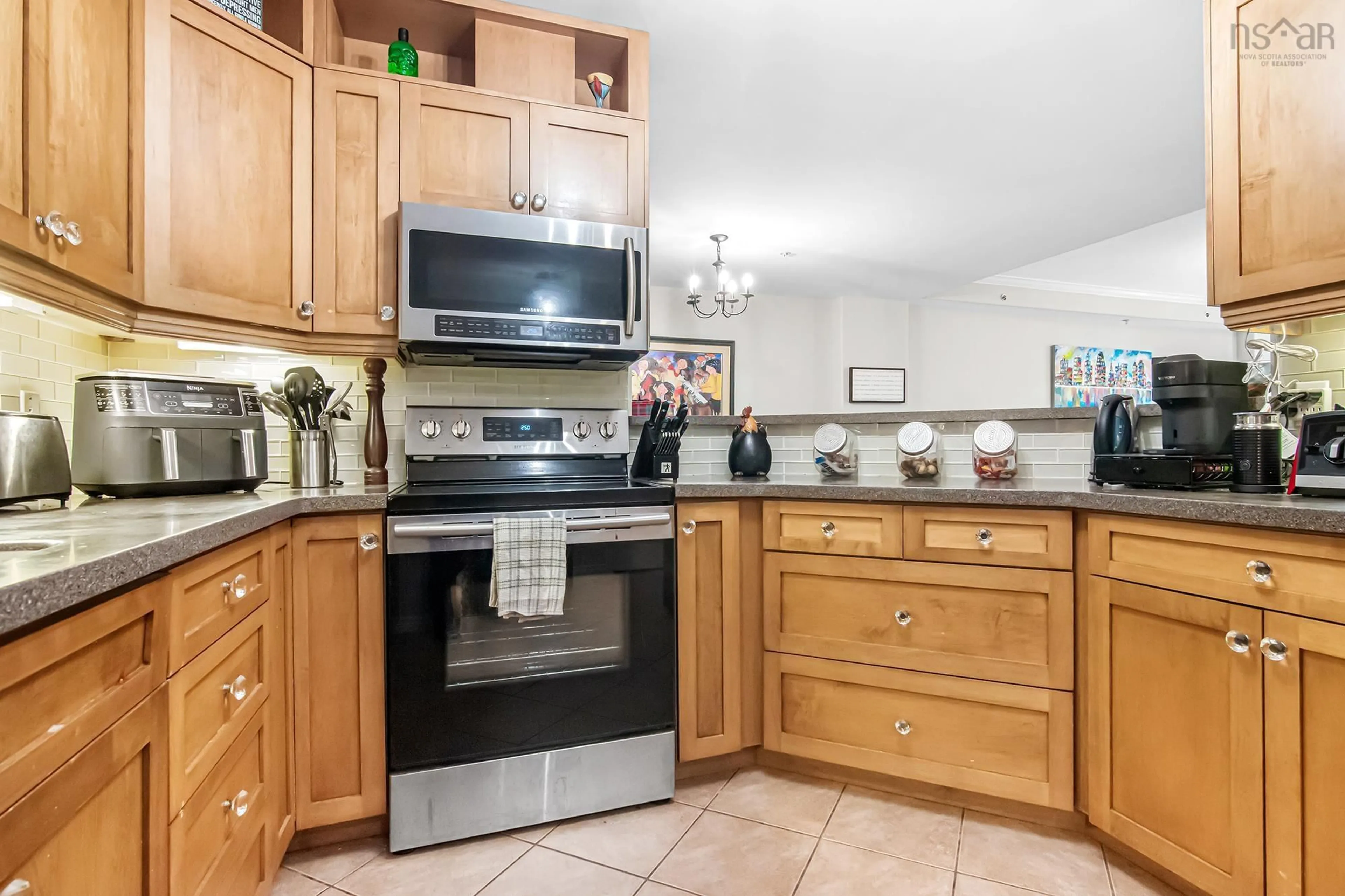 Standard kitchen, ceramic/tile floor for 36 Southgate Dr #416, Bedford Nova Scotia B4A 4M4