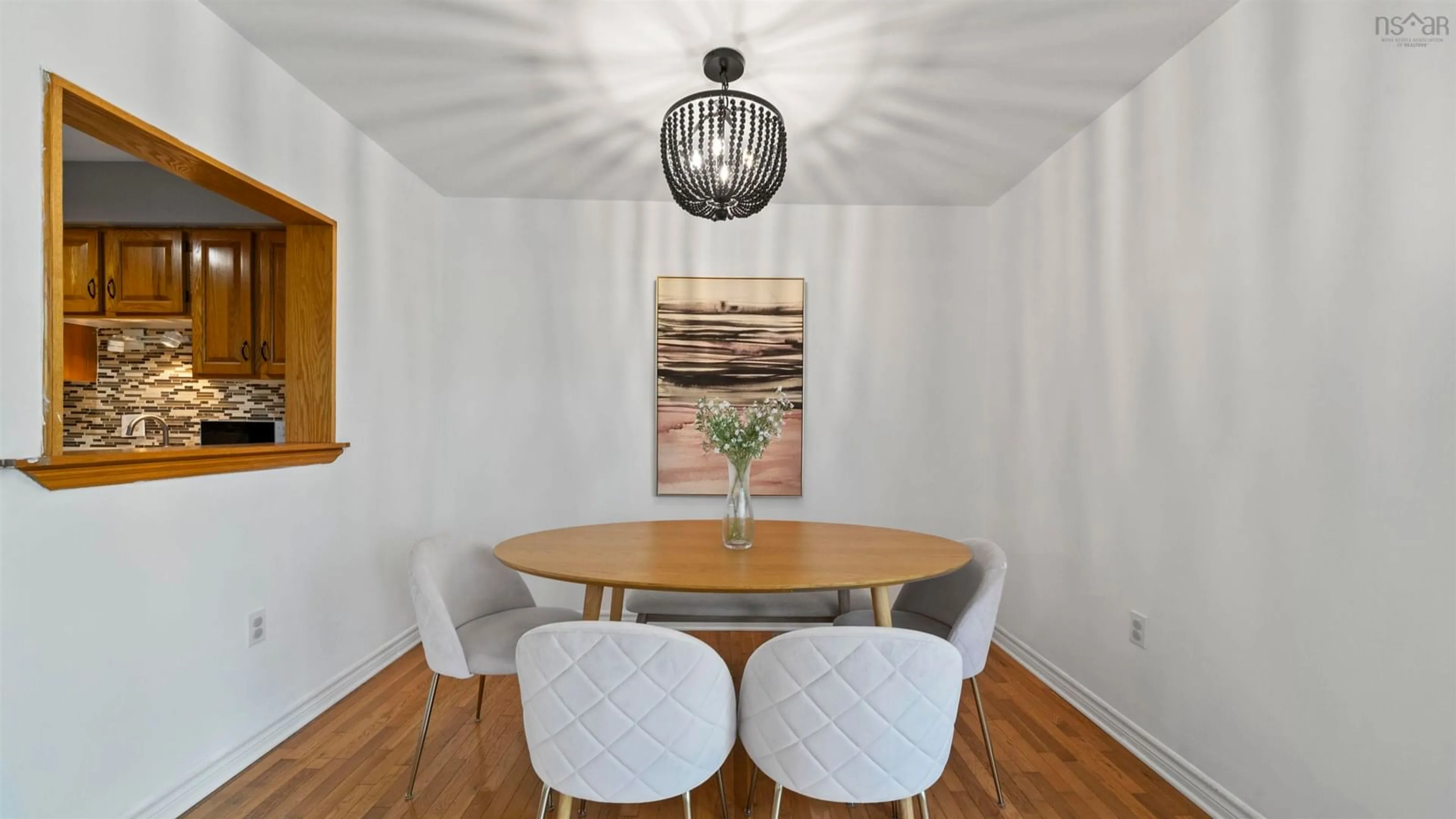 Dining room, wood/laminate floor for 159 Farnham Gate #204, Clayton Park Nova Scotia B3M 4A3