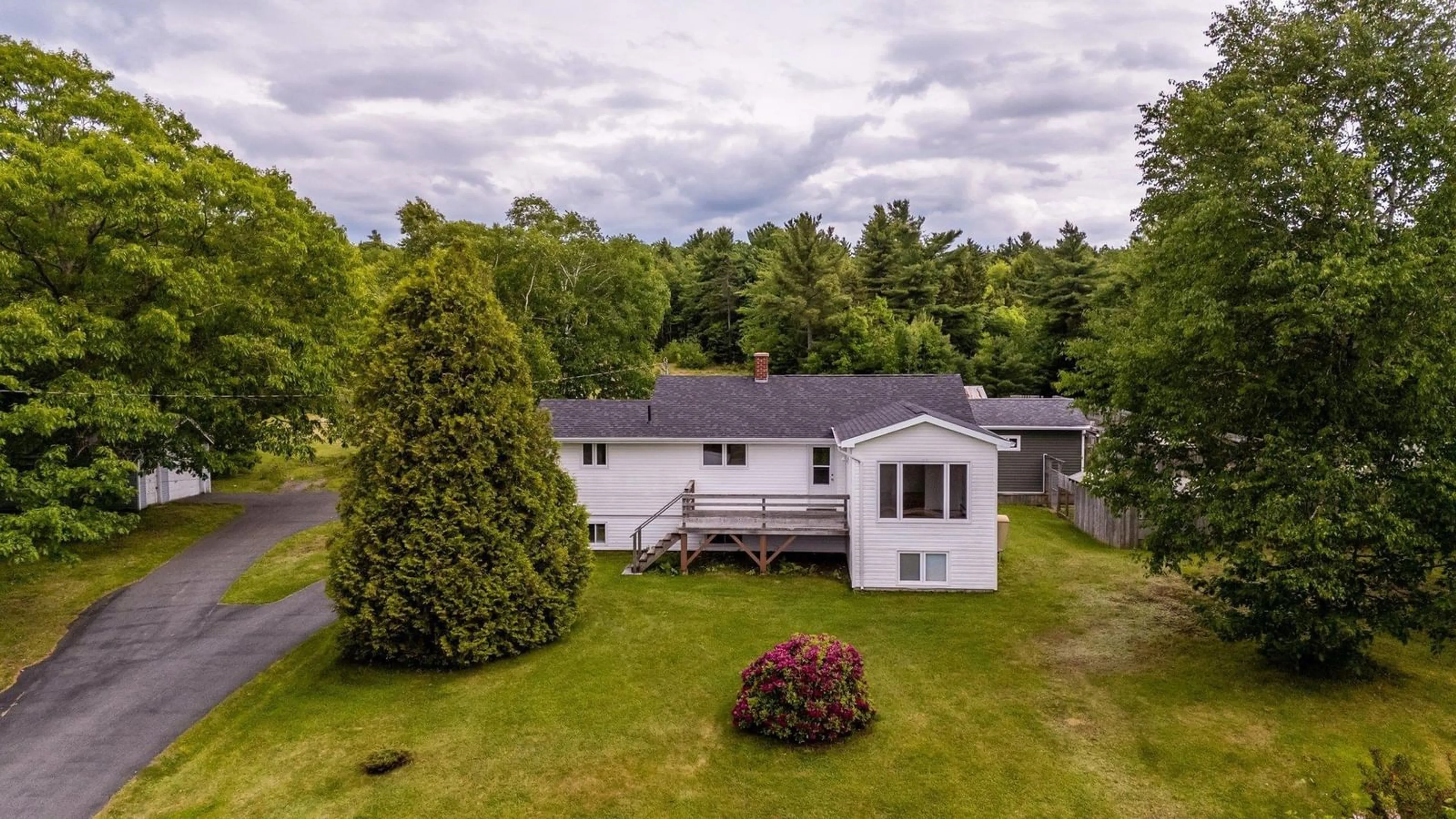 A pic from outside/outdoor area/front of a property/back of a property/a pic from drone, water/lake/river/ocean view for 72 New Canaan Rd, Canaan Nova Scotia B4N 4K1