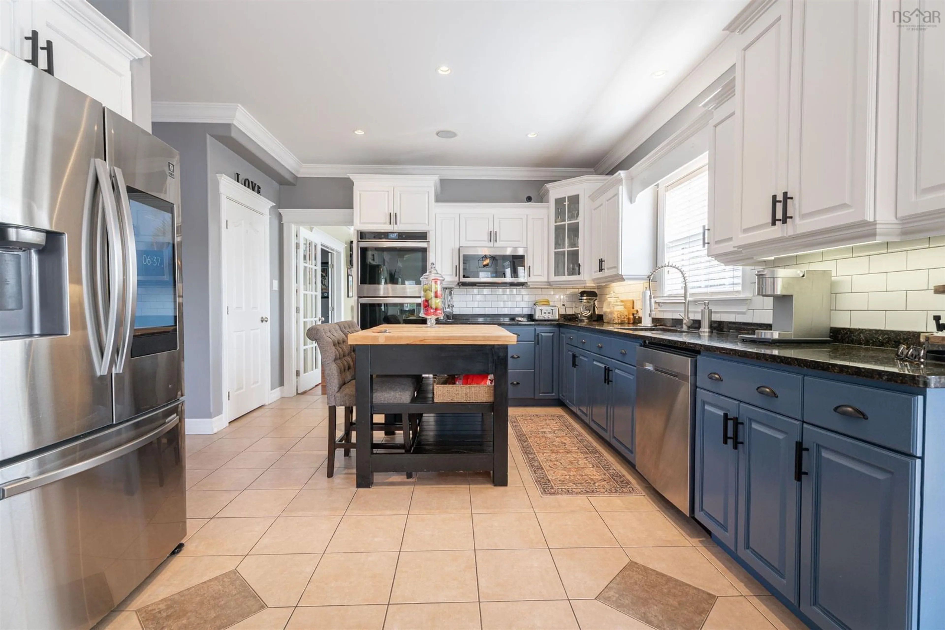 Open concept kitchen, ceramic/tile floor for 75 Wessex Hill, Beaver Bank Nova Scotia B4E 3P4