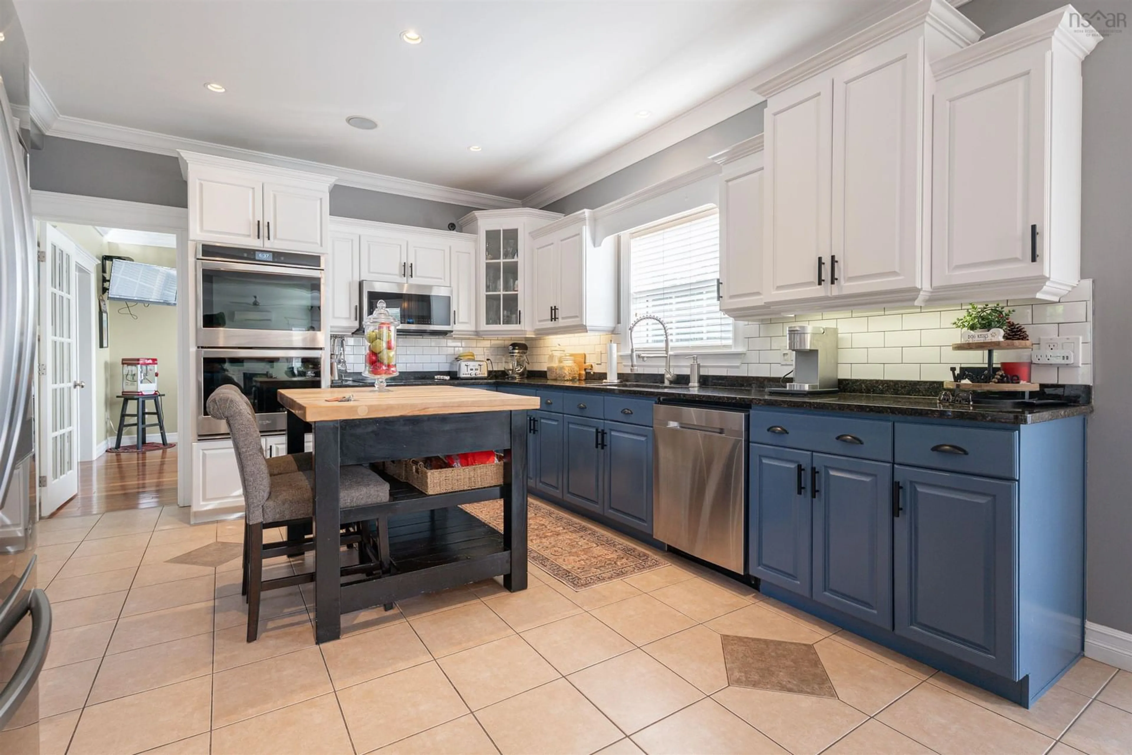 Open concept kitchen, ceramic/tile floor for 75 Wessex Hill, Beaver Bank Nova Scotia B4E 3P4