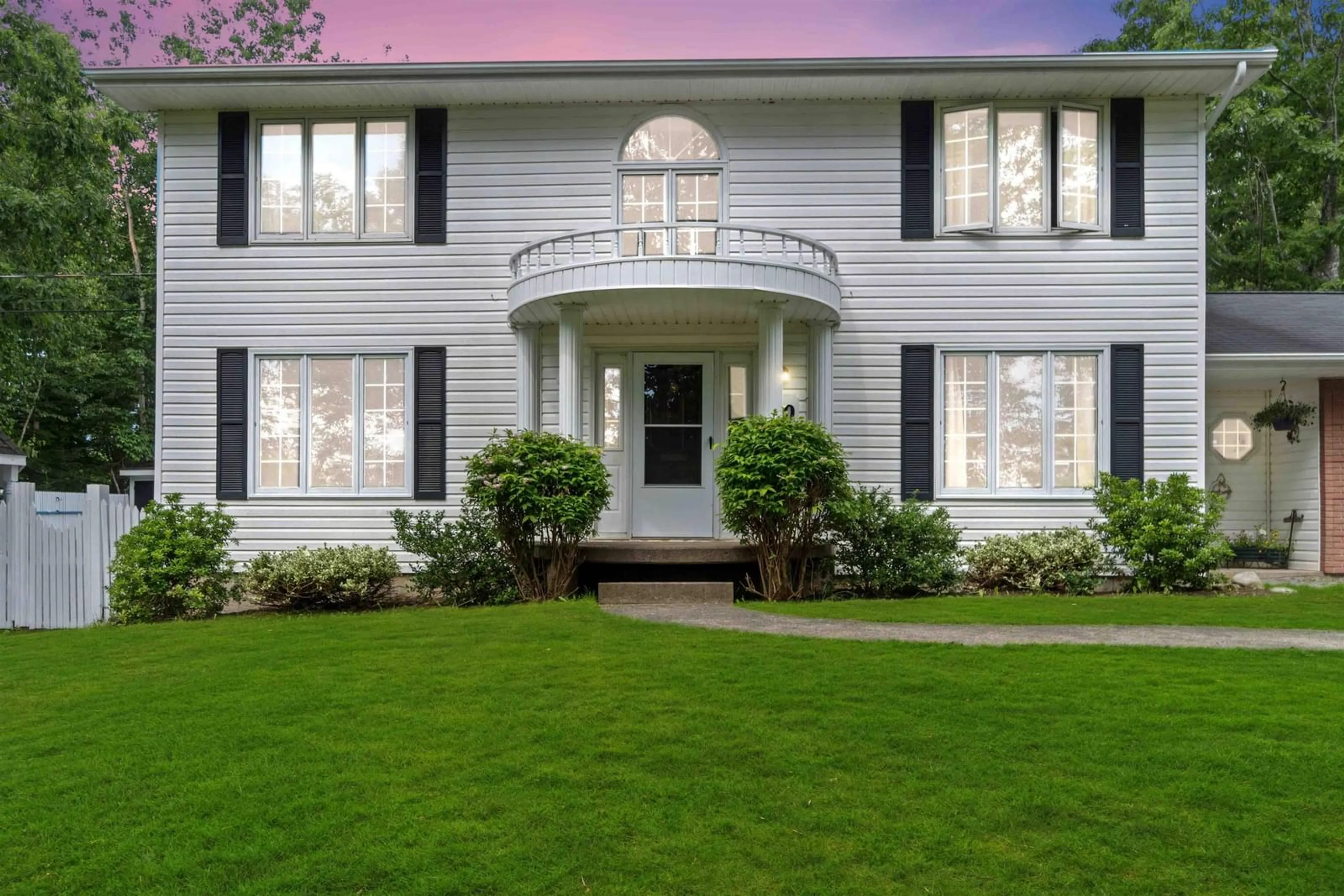 Home with vinyl exterior material, street for 30 Lakewood Drive Exten, Newport Nova Scotia B0N 2A0