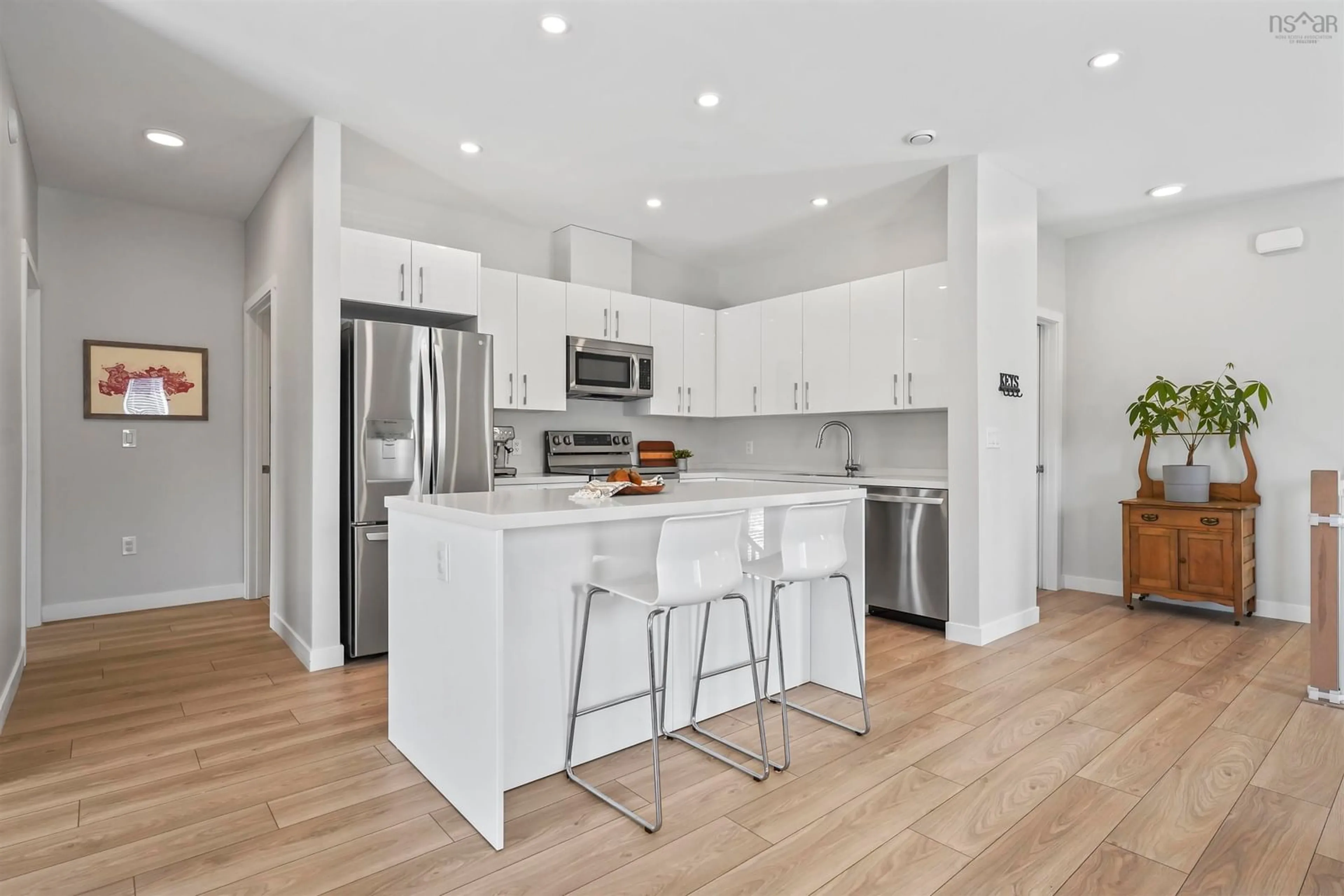 Open concept kitchen, unknown for 12 Lew Cres, Lantz Nova Scotia B2S 0C3