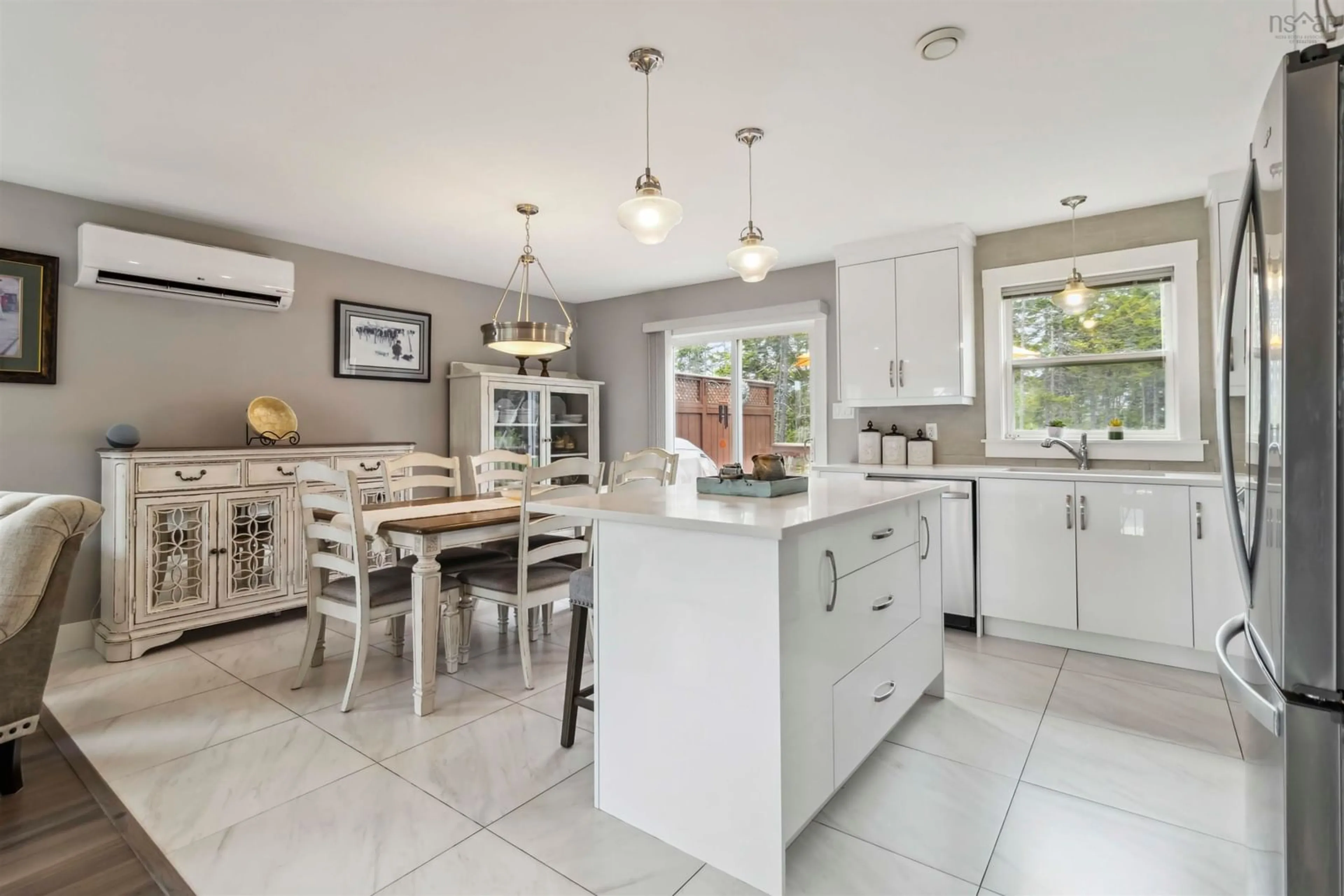 Open concept kitchen, ceramic/tile floor for 130 Hamilton Dr, Middle Sackville Nova Scotia B4E 0S6